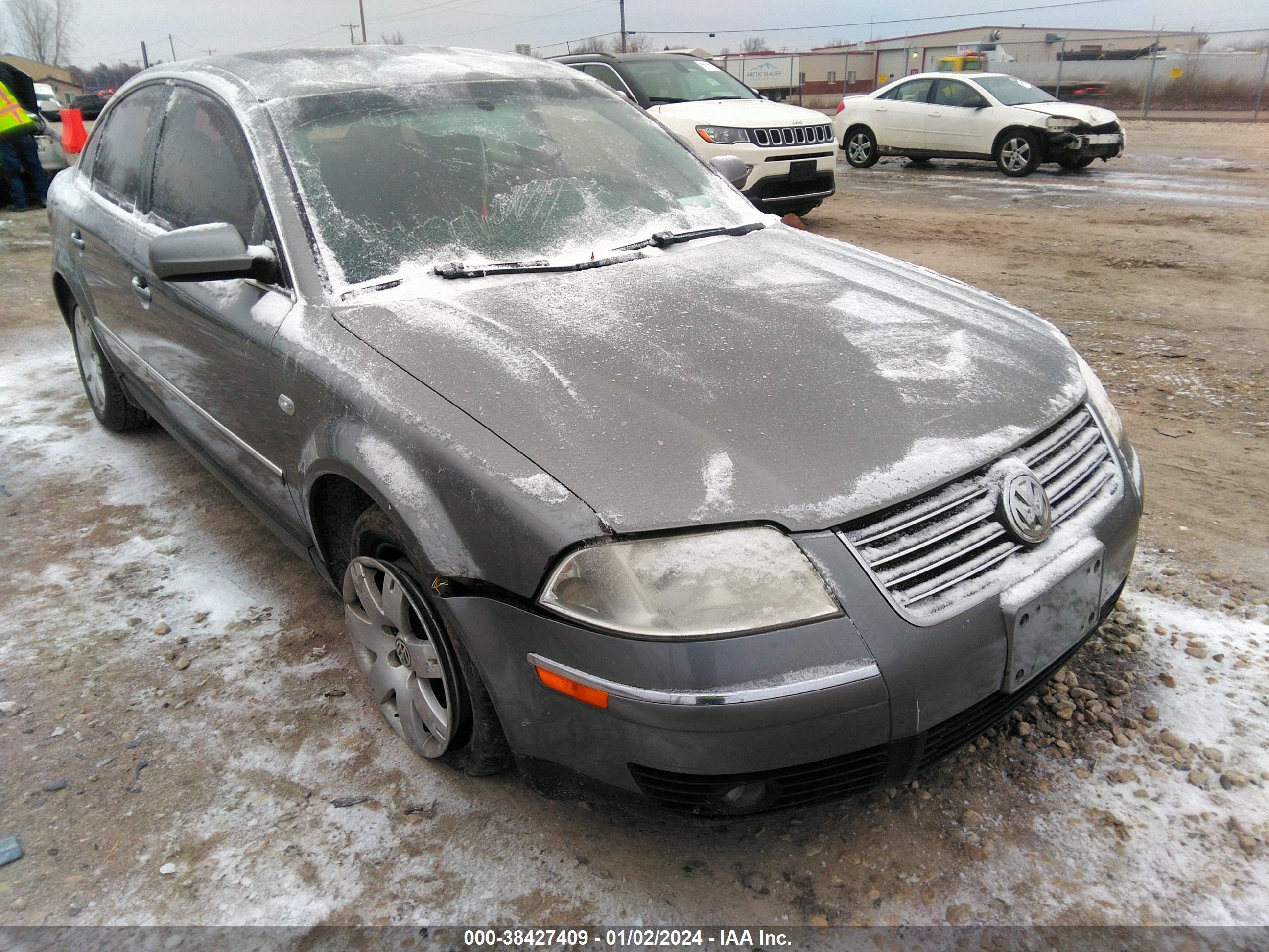 VOLKSWAGEN PASSAT 2003 wvwrh63b53p191281