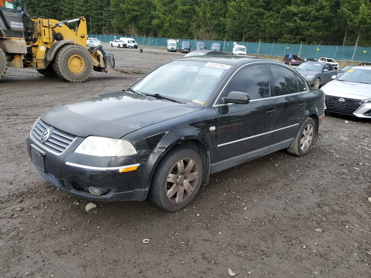 VOLKSWAGEN PASSAT 2002 wvwth63b12p070090