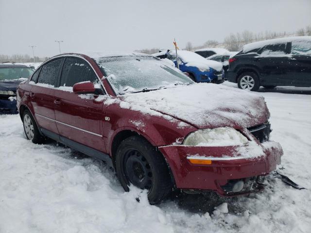 VOLKSWAGEN PASSAT 2003 wvwth63b83p037721