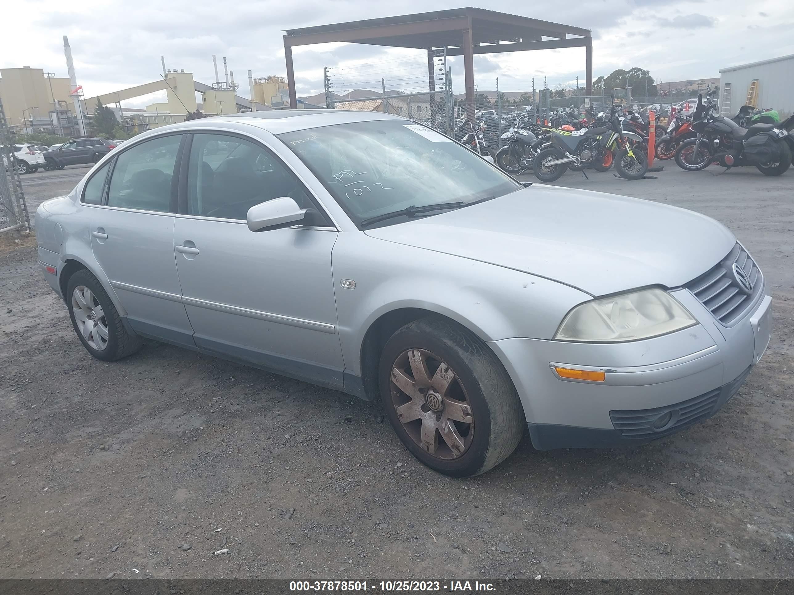 VOLKSWAGEN PASSAT 2003 wvwth63b93p248040