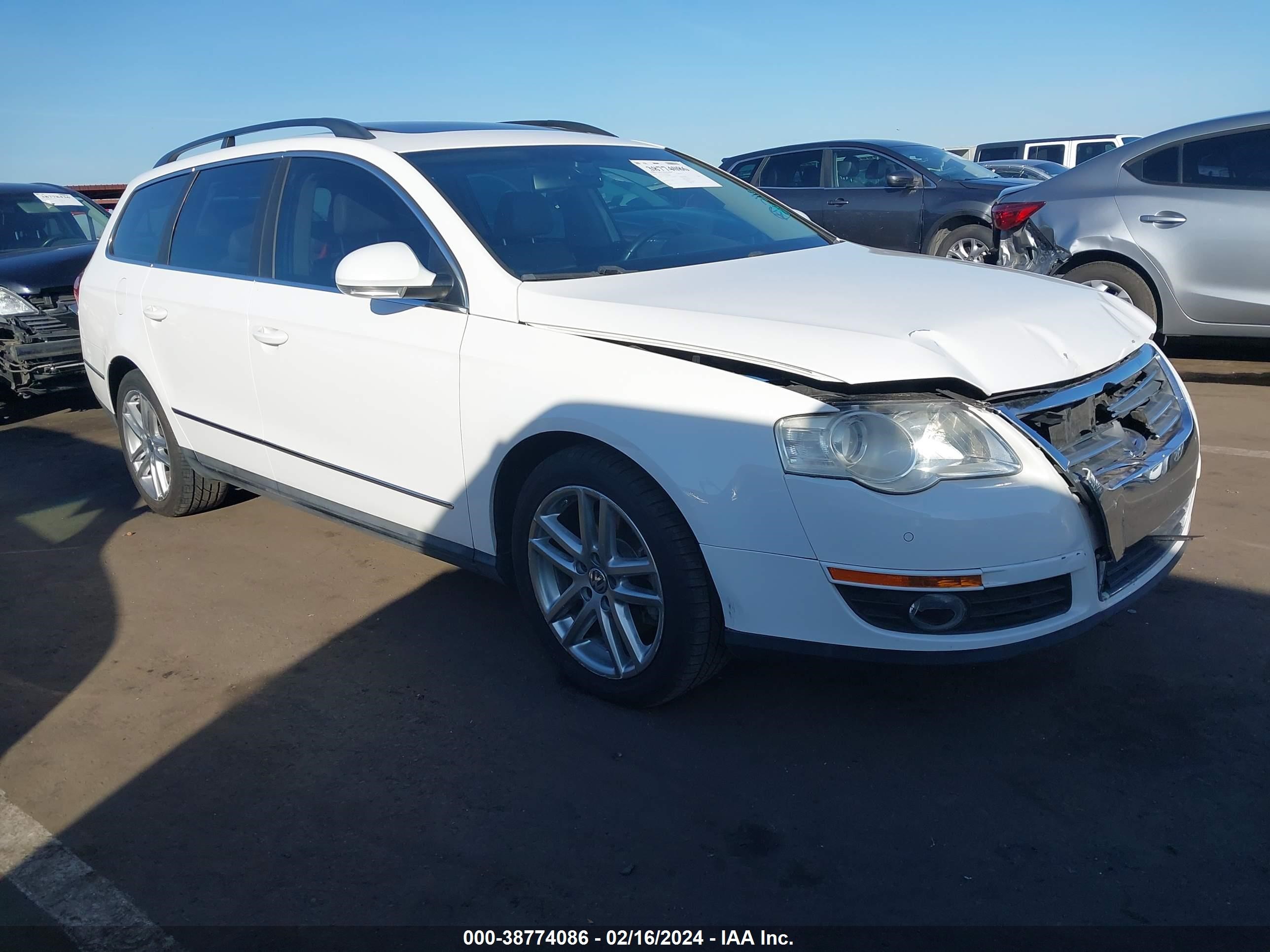 VOLKSWAGEN PASSAT 2008 wvwtk73c28e049804