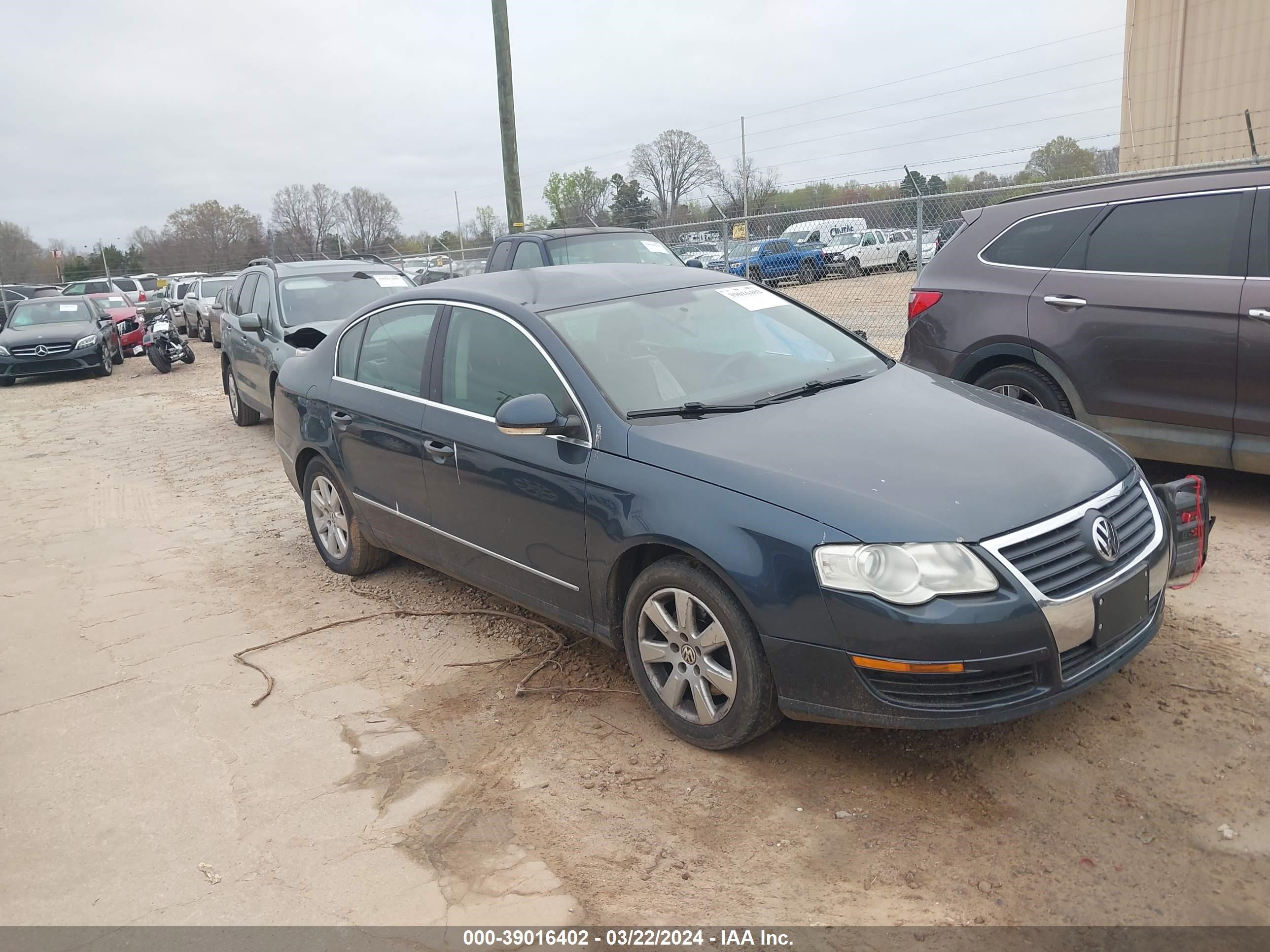 VOLKSWAGEN PASSAT 2008 wvwuk73c28e066039