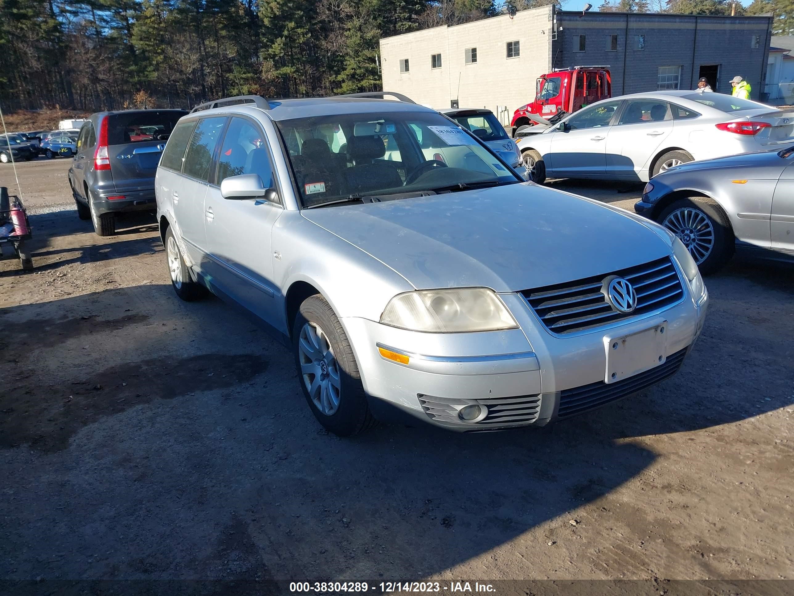 VOLKSWAGEN PASSAT 2003 wvwvd63b03e461037