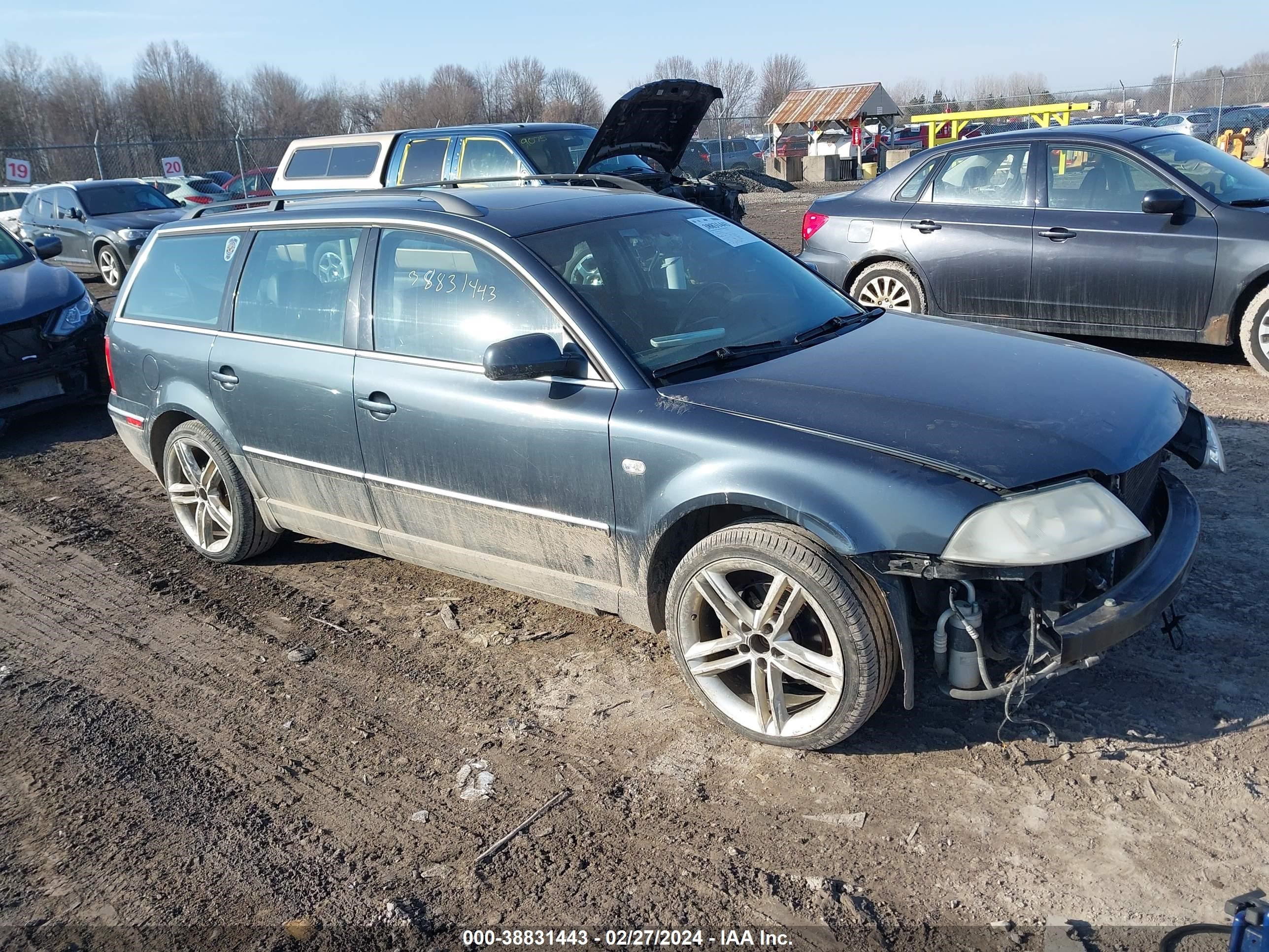 VOLKSWAGEN PASSAT 2003 wvwvd63b03e465590