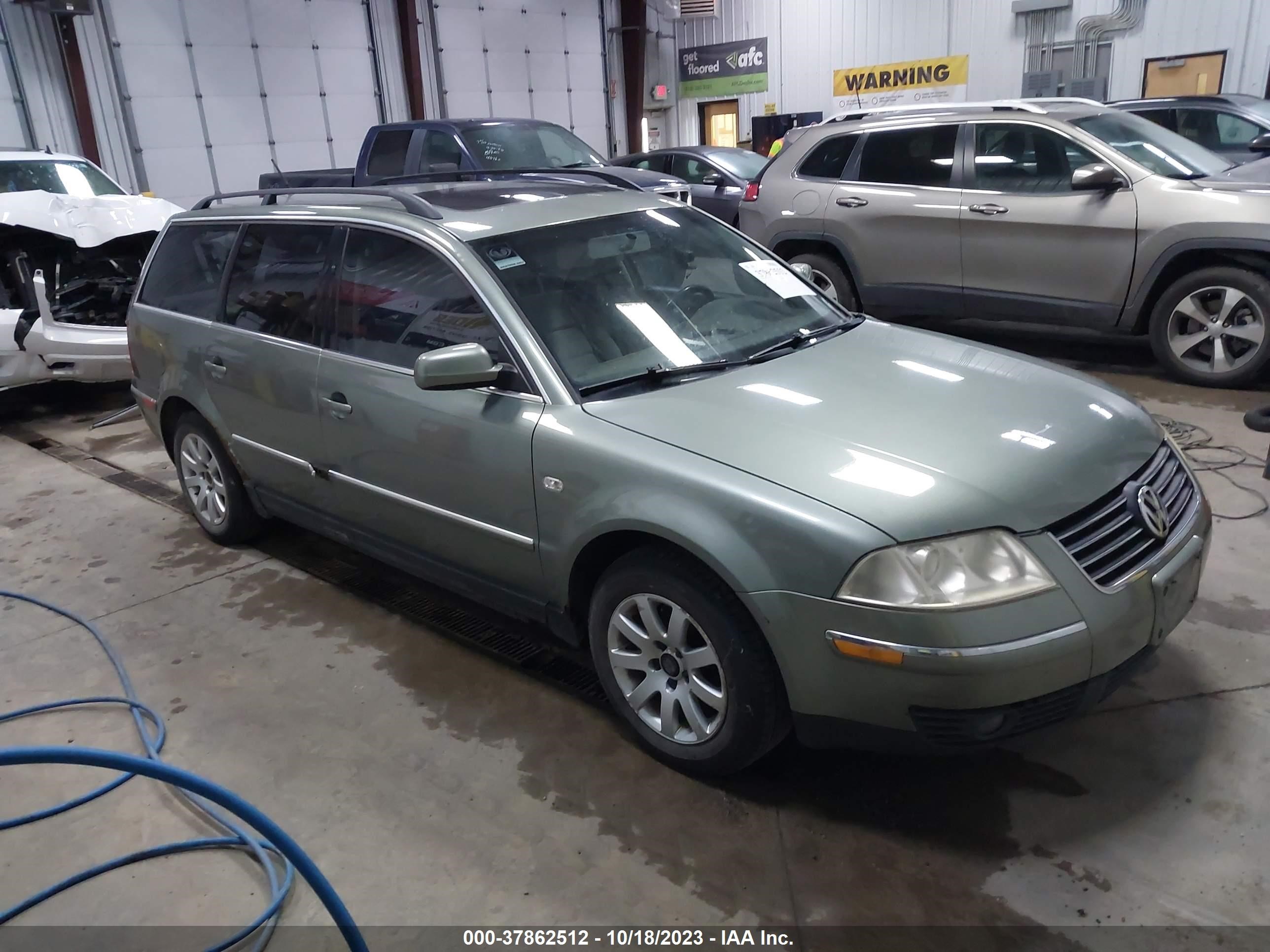 VOLKSWAGEN PASSAT 2003 wvwvd63b33e416769