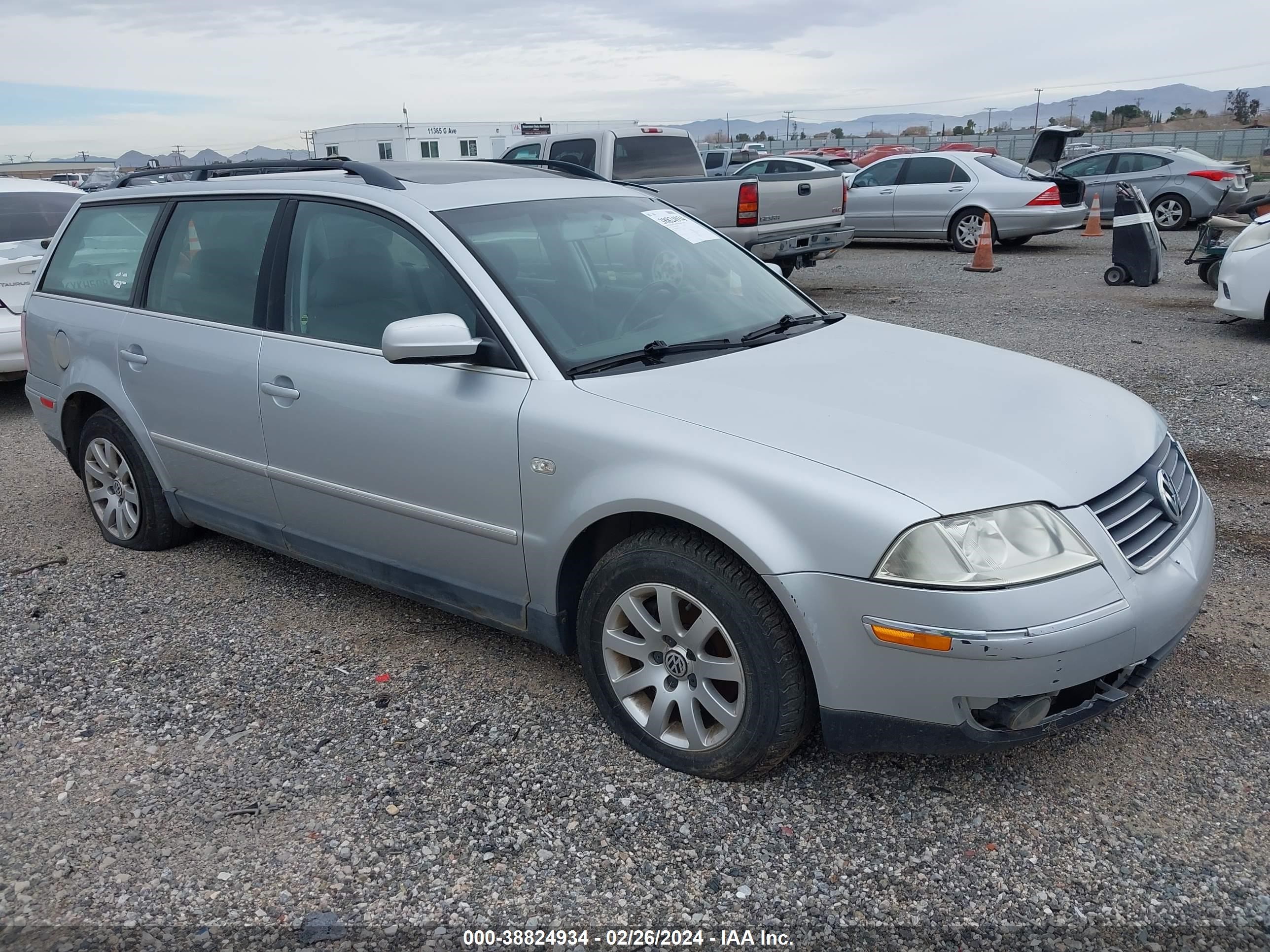 VOLKSWAGEN PASSAT 2003 wvwvd63b53e120393