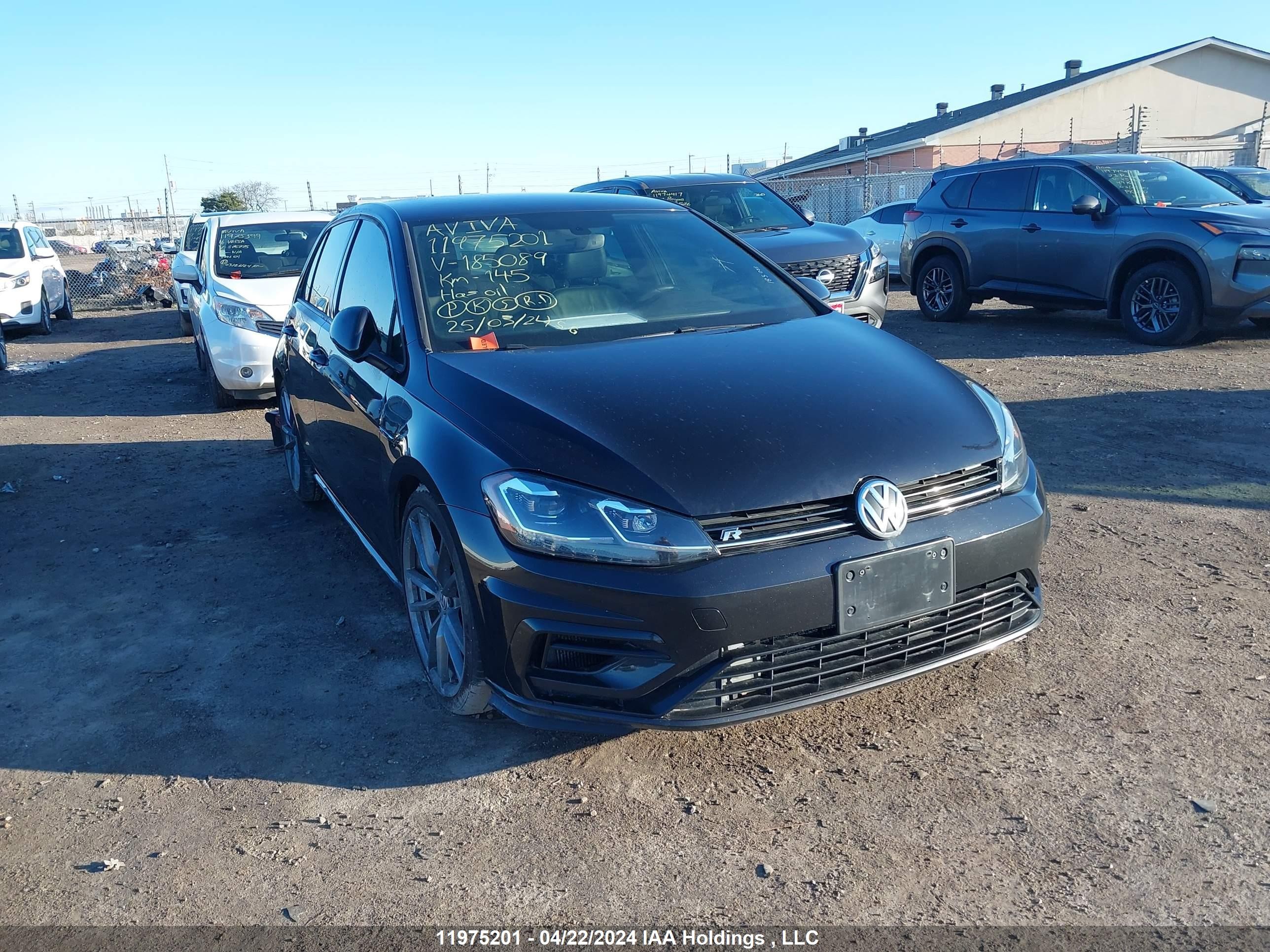 VOLKSWAGEN GOLF 2018 wvwvf7au3jw185089