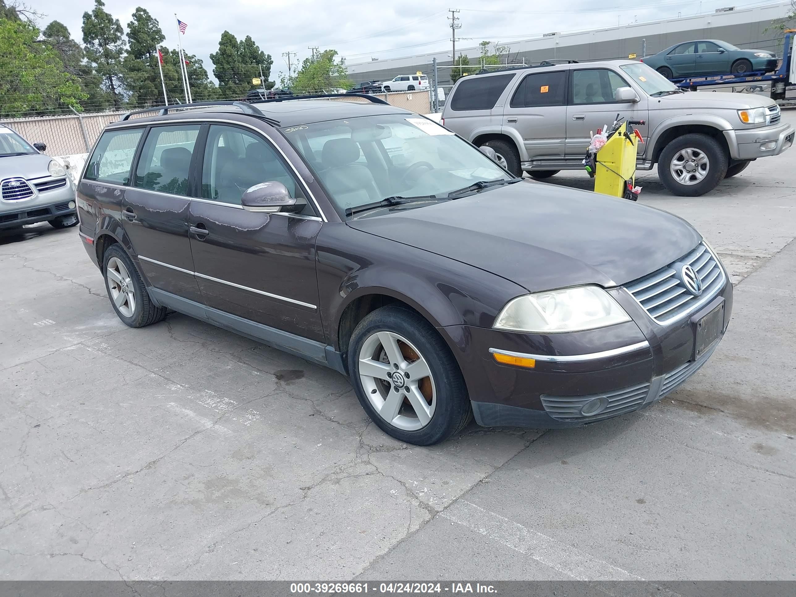 VOLKSWAGEN PASSAT 2004 wvwwh63b24e265238