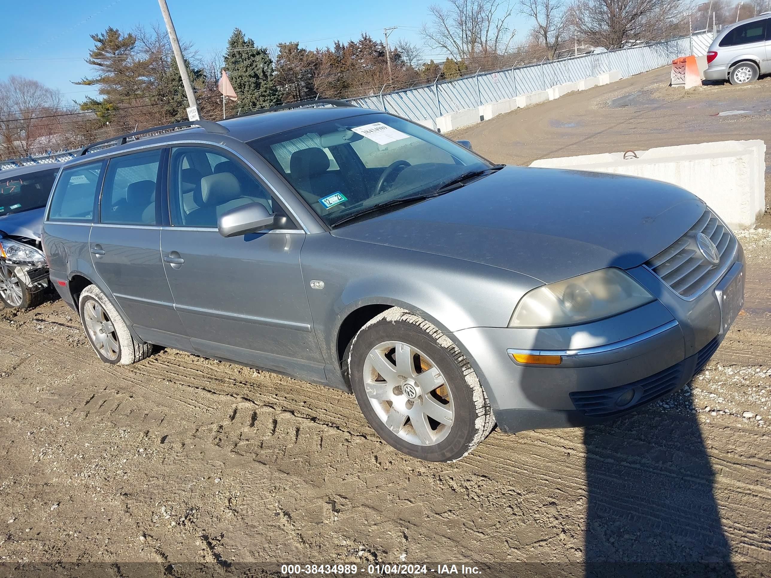 VOLKSWAGEN PASSAT 2002 wvwwh63b72e006533