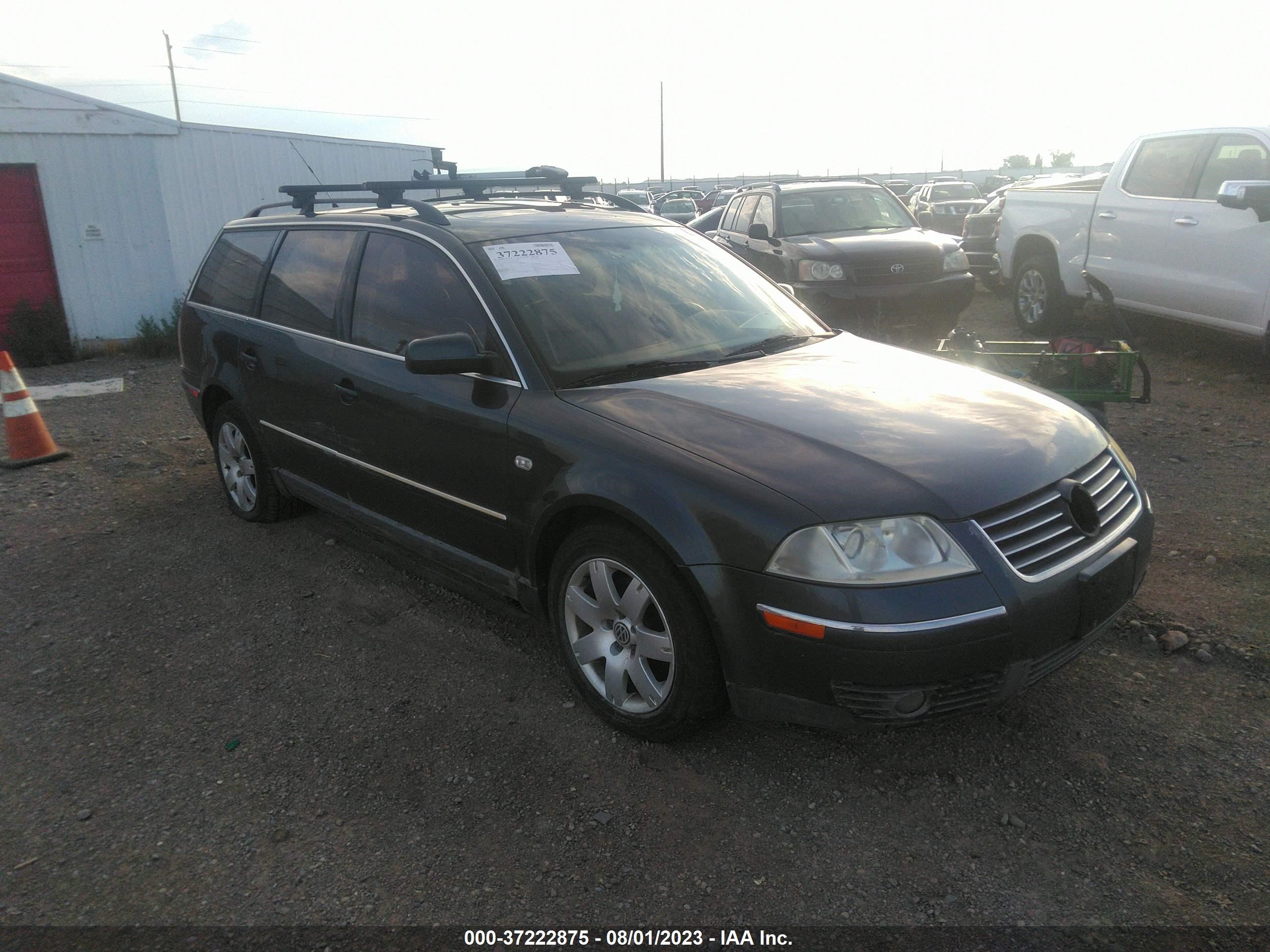 VOLKSWAGEN PASSAT 2002 wvwwh63b72e024854