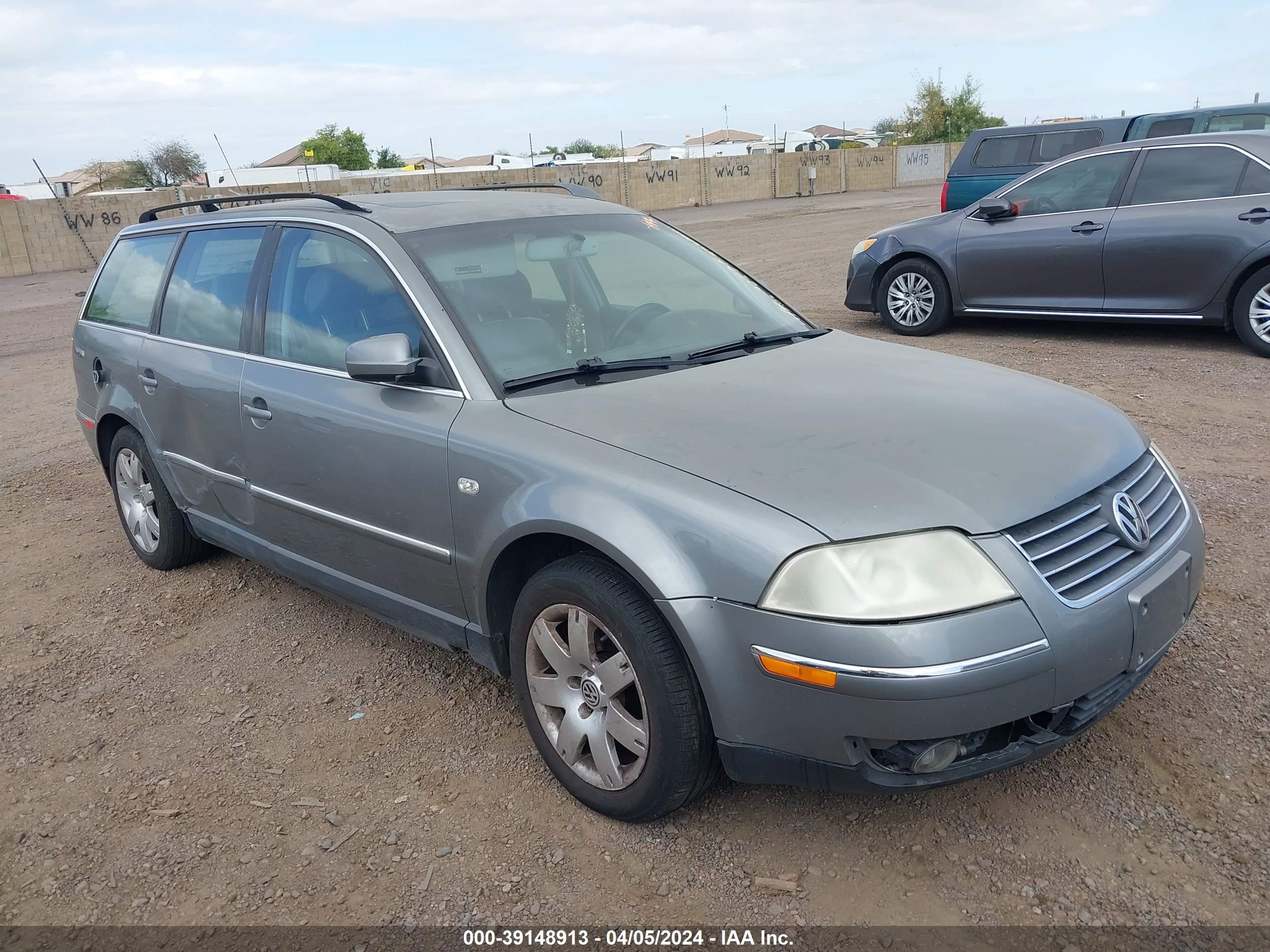 VOLKSWAGEN PASSAT 2002 wvwyh63b32e336324