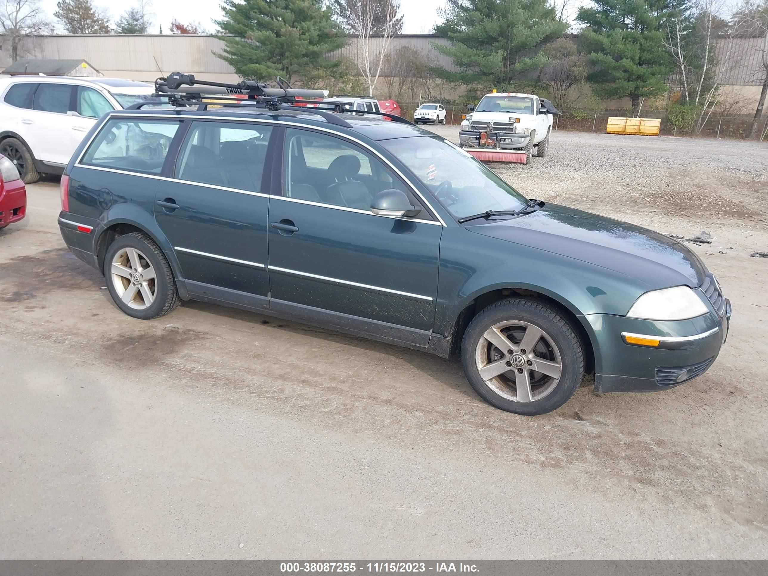 VOLKSWAGEN PASSAT 2004 wvwyh63b44e229169