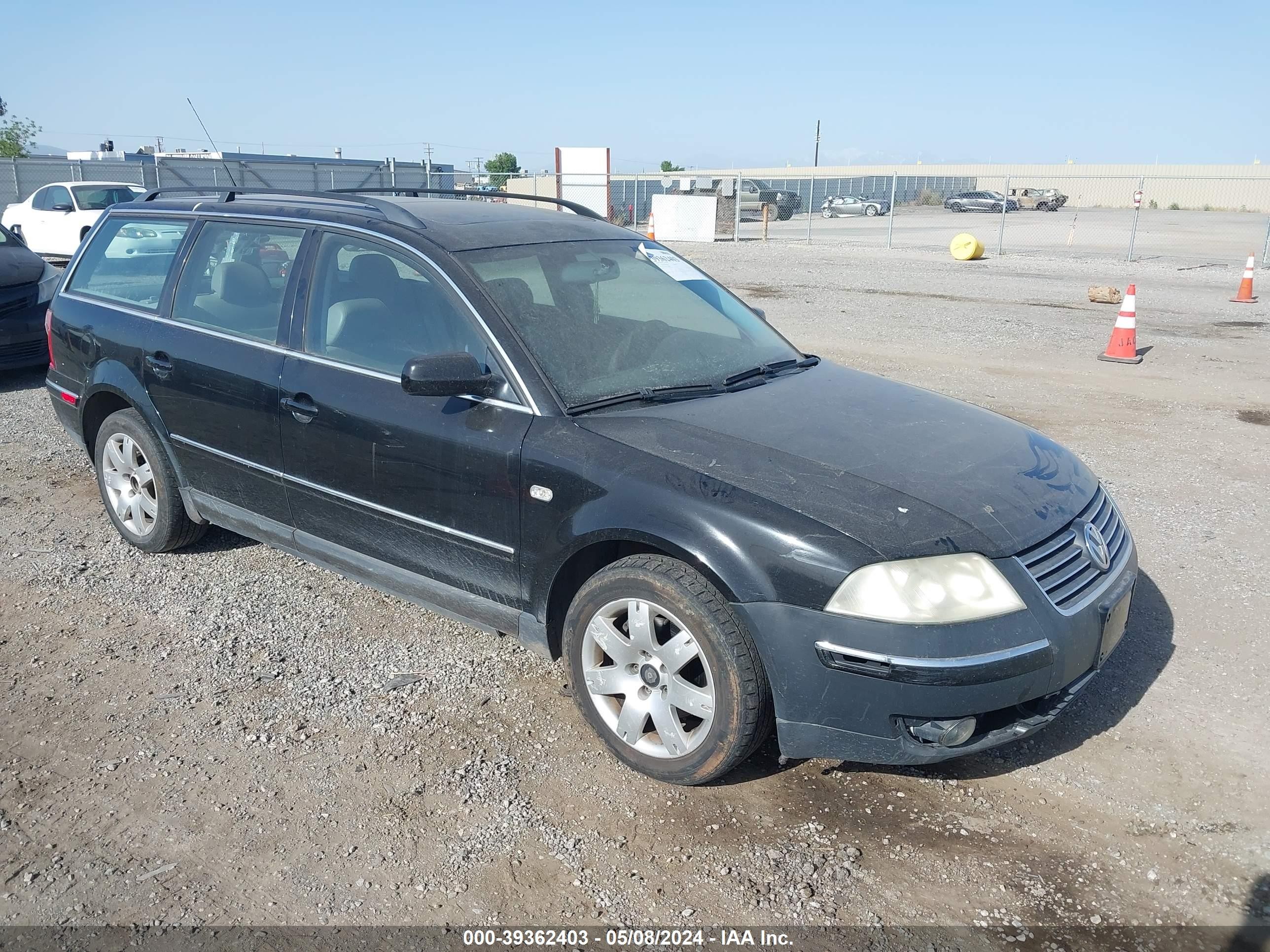 VOLKSWAGEN PASSAT 2003 wvwyh63b83e142308