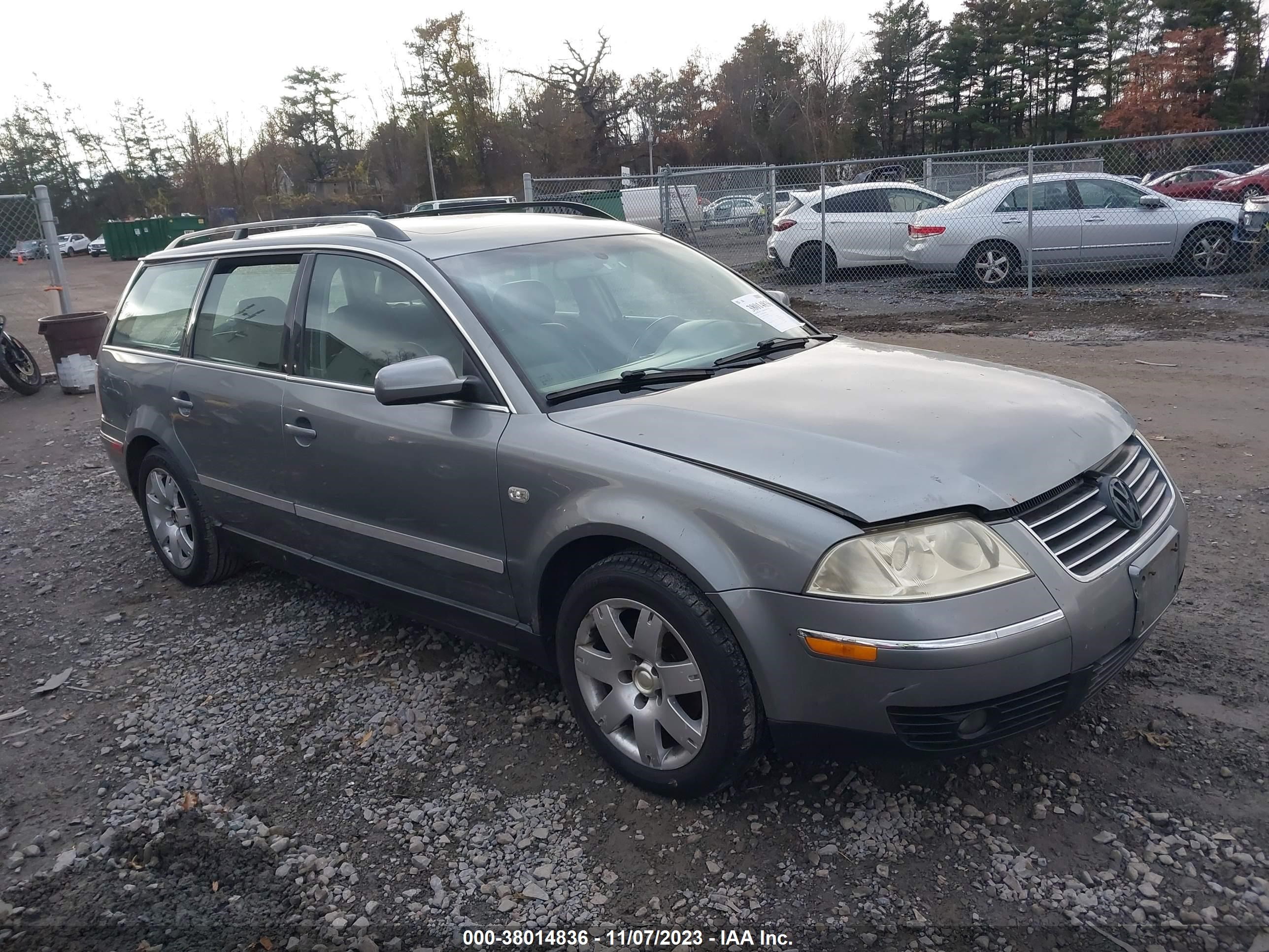 VOLKSWAGEN PASSAT 2002 wvwyh63b92e005604