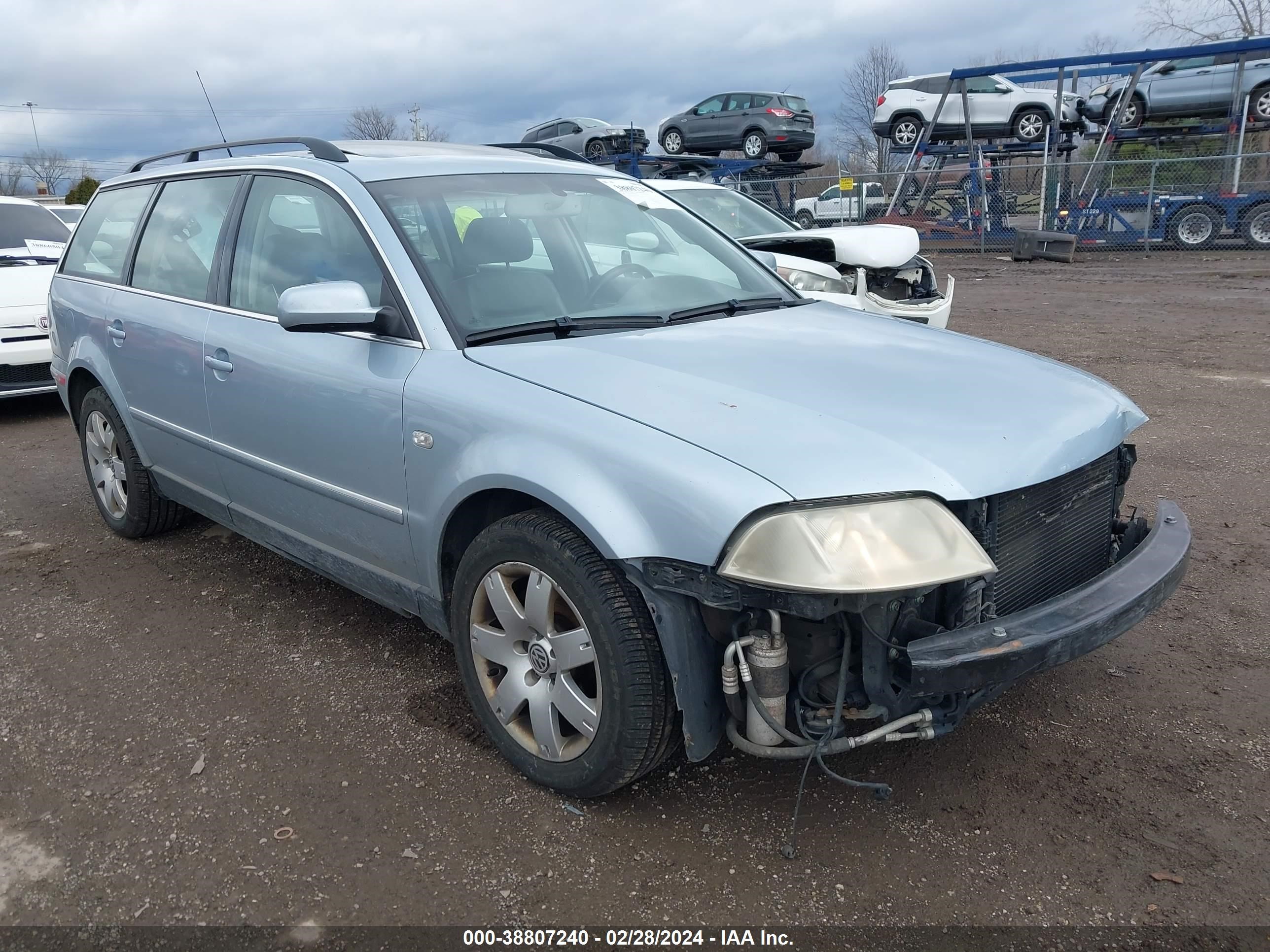 VOLKSWAGEN PASSAT 2003 wvwyh63b93e143810