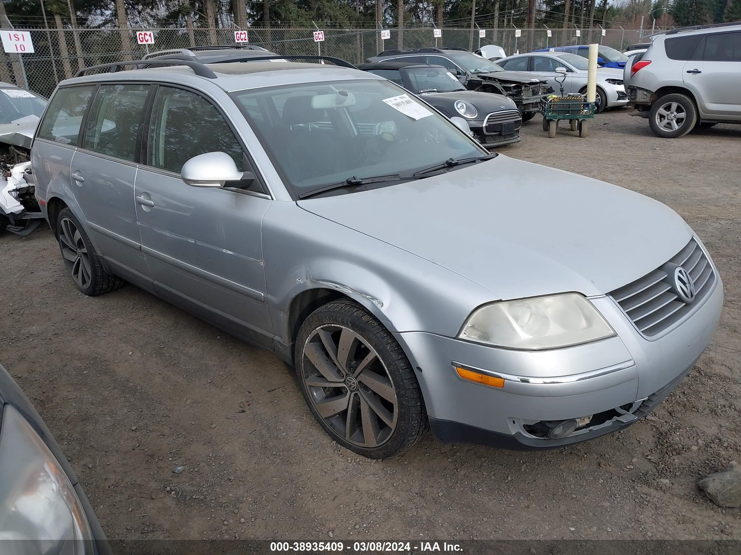 VOLKSWAGEN PASSAT 2005 wvwyu63bx5e136251