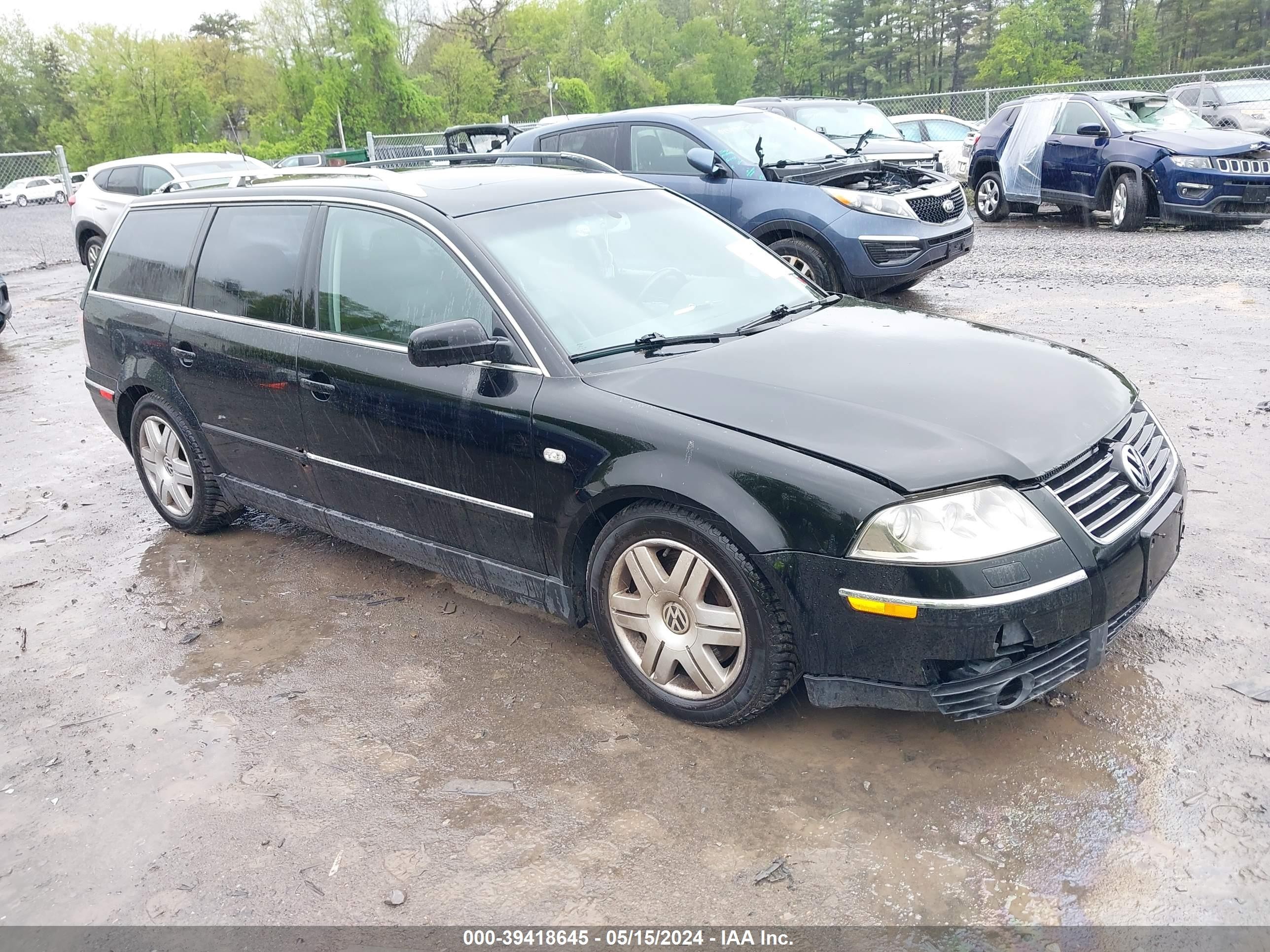 VOLKSWAGEN PASSAT 2002 wvwzk63b72e382972