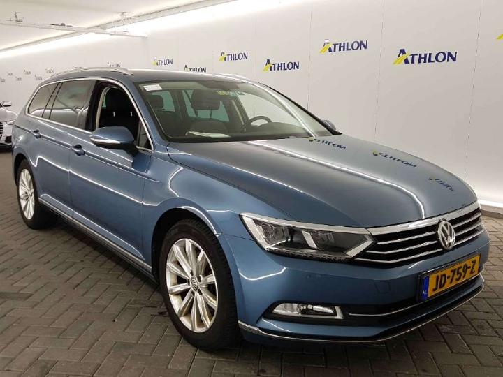 VOLKSWAGEN PASSAT 2016 wvwzzz3czge163333