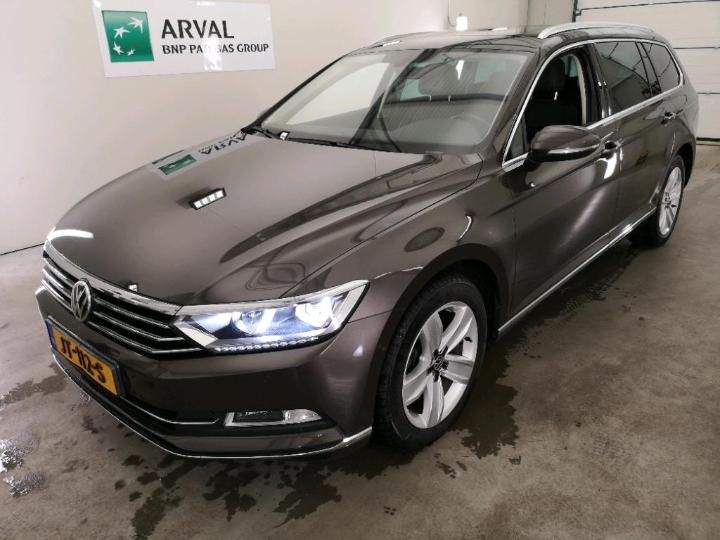 VOLKSWAGEN PASSAT 2016 wvwzzz3czhe011017