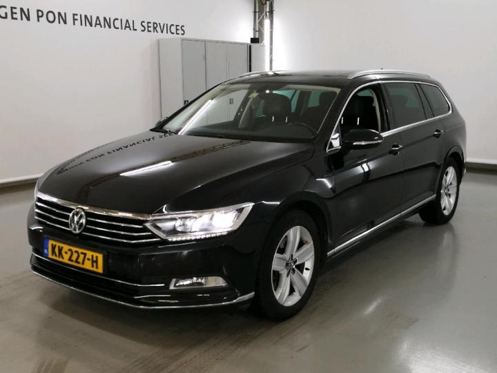 VOLKSWAGEN PASSAT 2016 wvwzzz3czhe035486