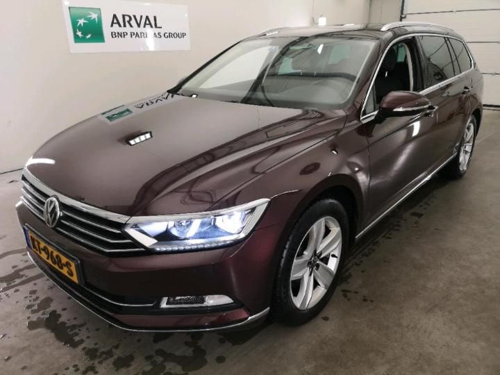 VOLKSWAGEN PASSAT 2016 wvwzzz3czhe098503