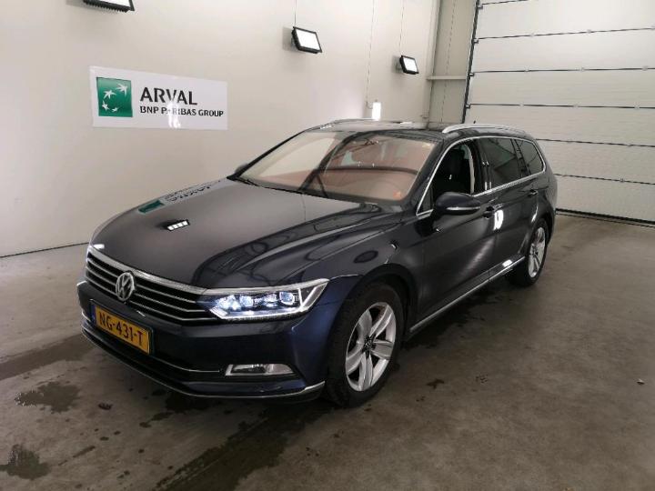 VOLKSWAGEN PASSAT 2017 wvwzzz3czhe125990