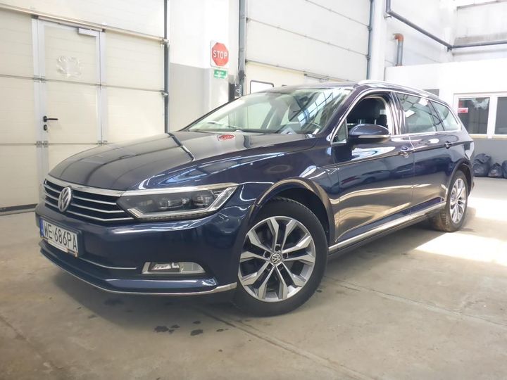 VOLKSWAGEN PASSAT 2017 wvwzzz3czhe153591