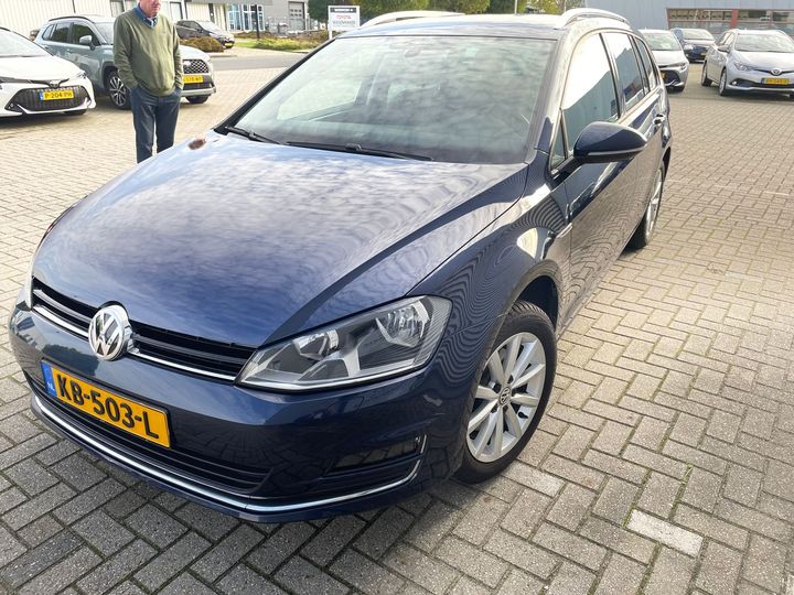 VOLKSWAGEN GOLF 2015 wvwzzzauzgp510606