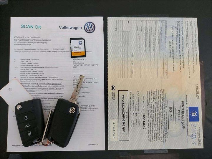 VOLKSWAGEN GOLF 2016 wvwzzzauzhp035681