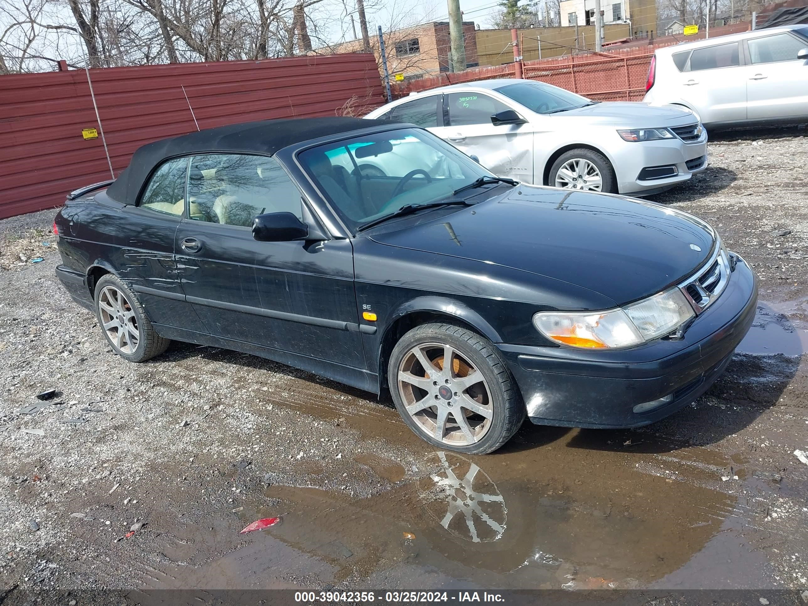 SAAB 9-3 2000 ys3df75k5y7002549