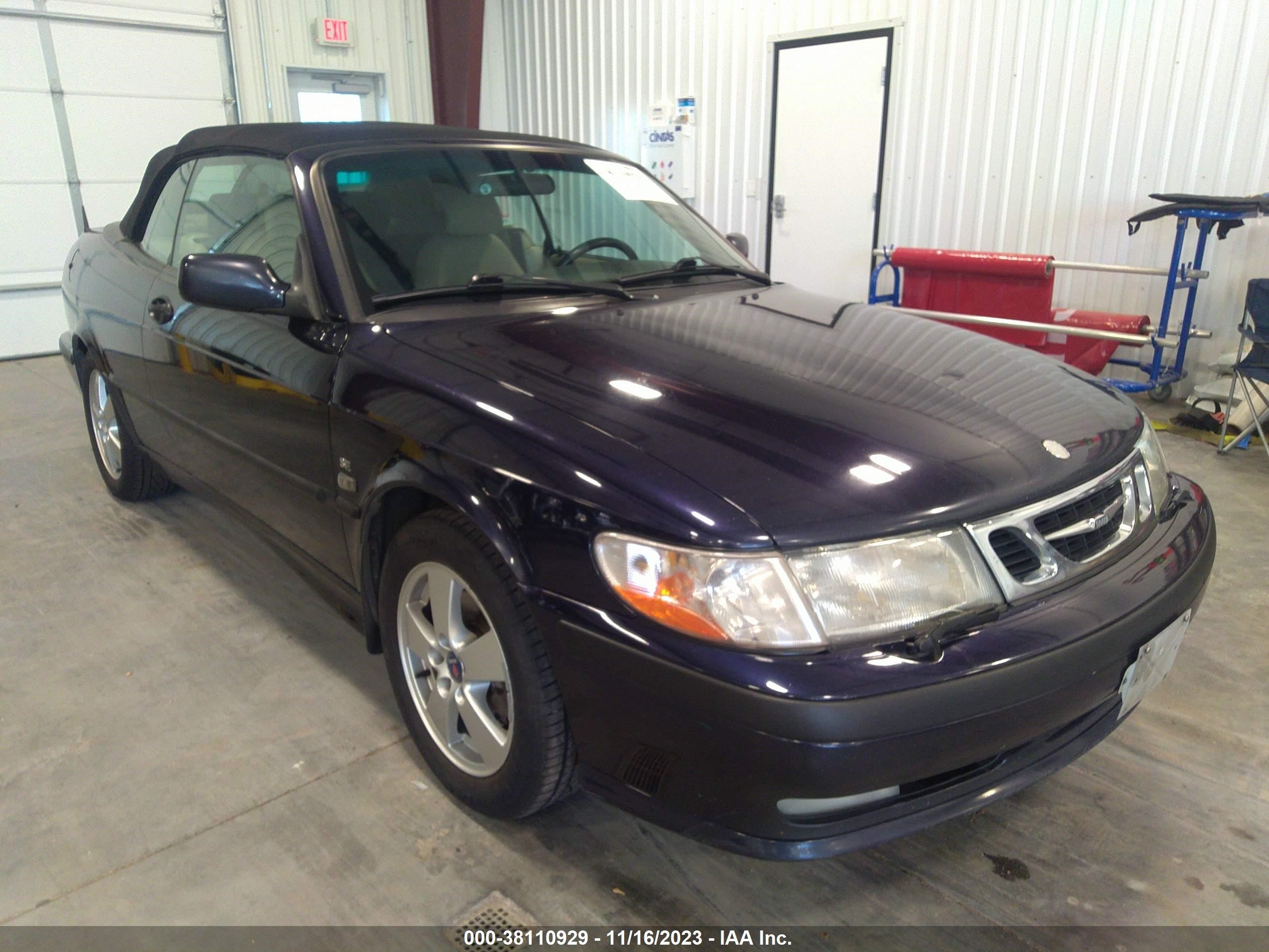 SAAB 9-3 2002 ys3df75k727004309