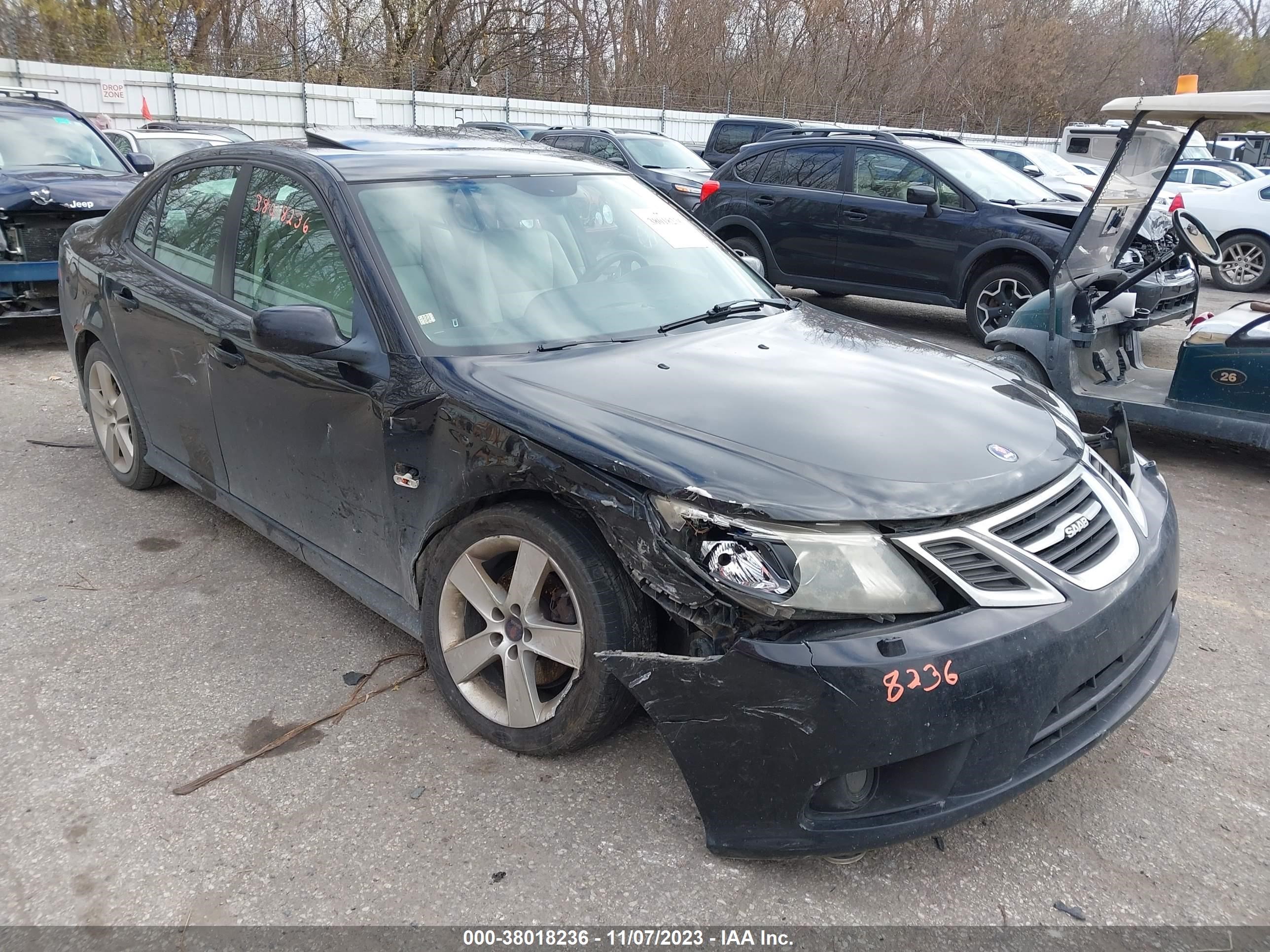 SAAB 9-3 2008 ys3fb49y181106296