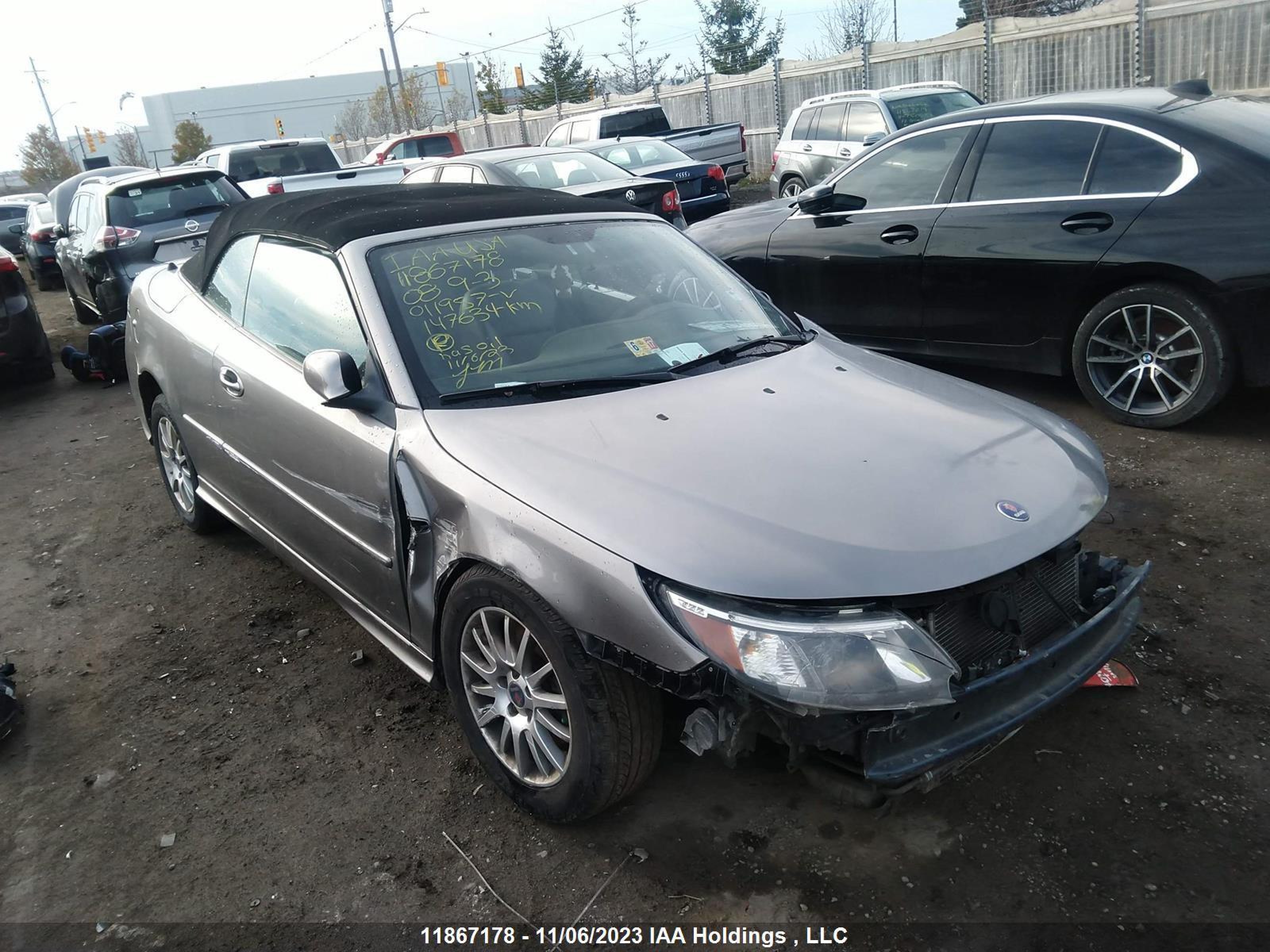 SAAB 9-3 2008 ys3fb79y986011957