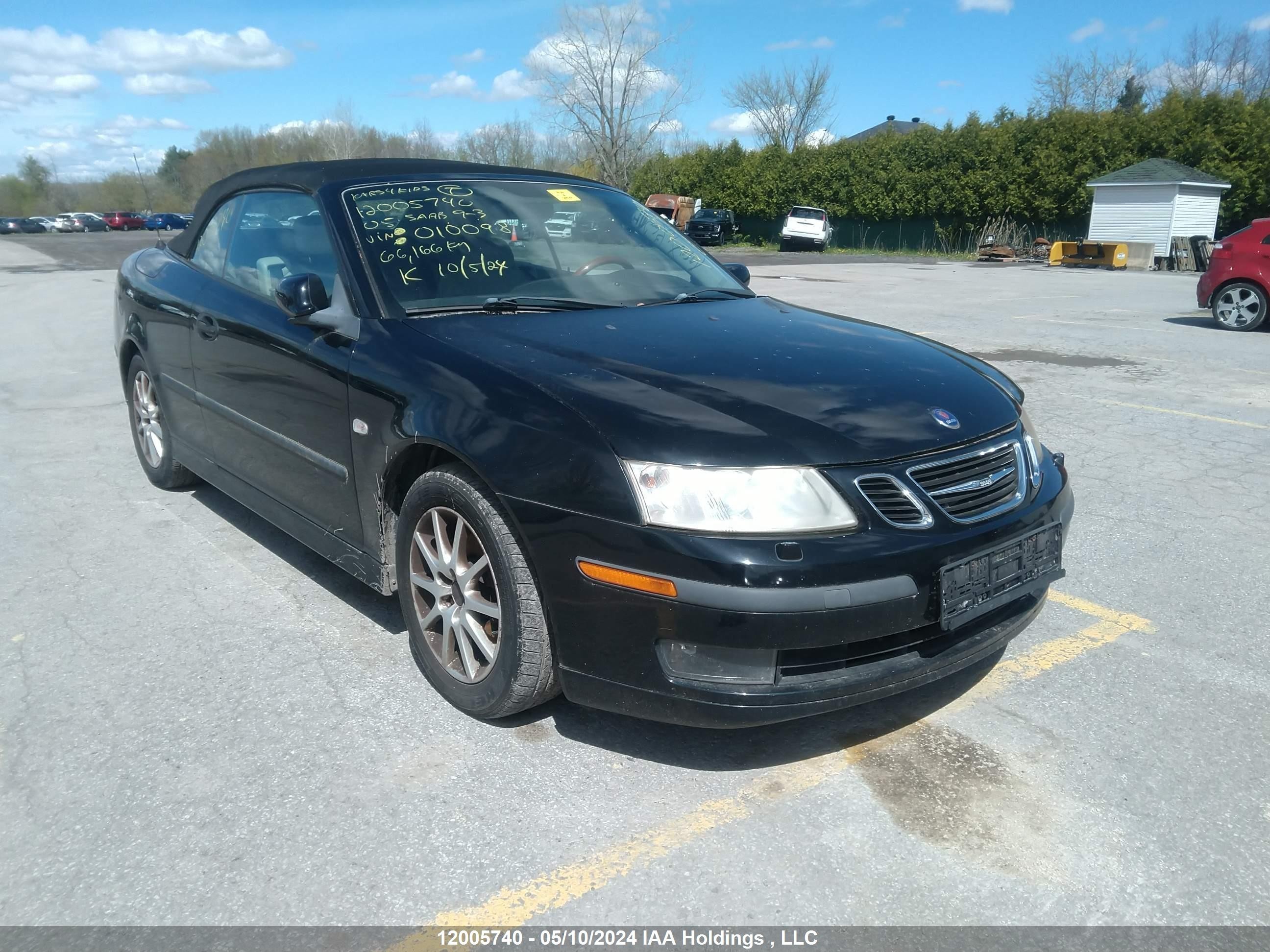 SAAB 9-3 2005 ys3fd75yx56010098