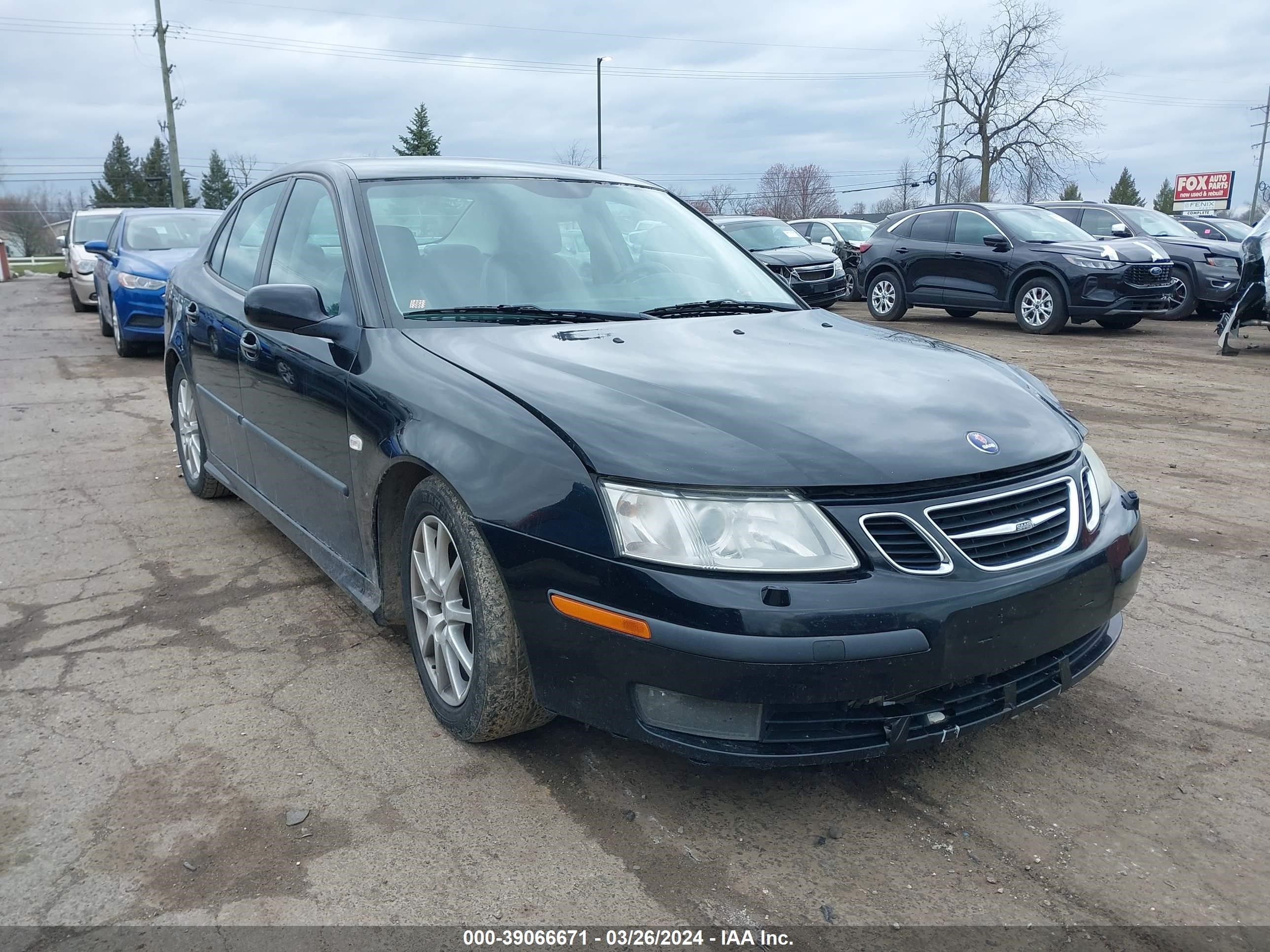 SAAB 9-3 2007 ys3fh46u371133689