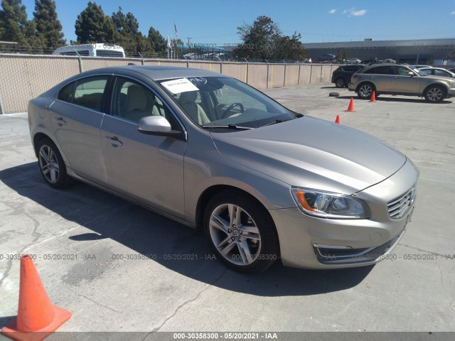 VOLVO S60 2015 yv126mfk6f1350897