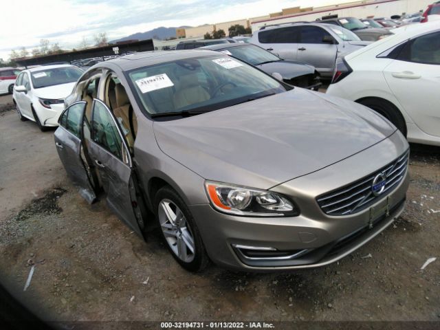 VOLVO S60 2014 yv1612fsxe2274288