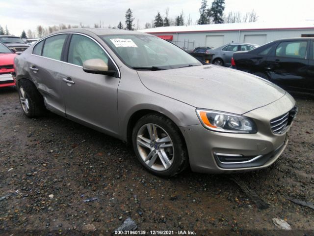 VOLVO S60 2015 yv1612tkxf2334690