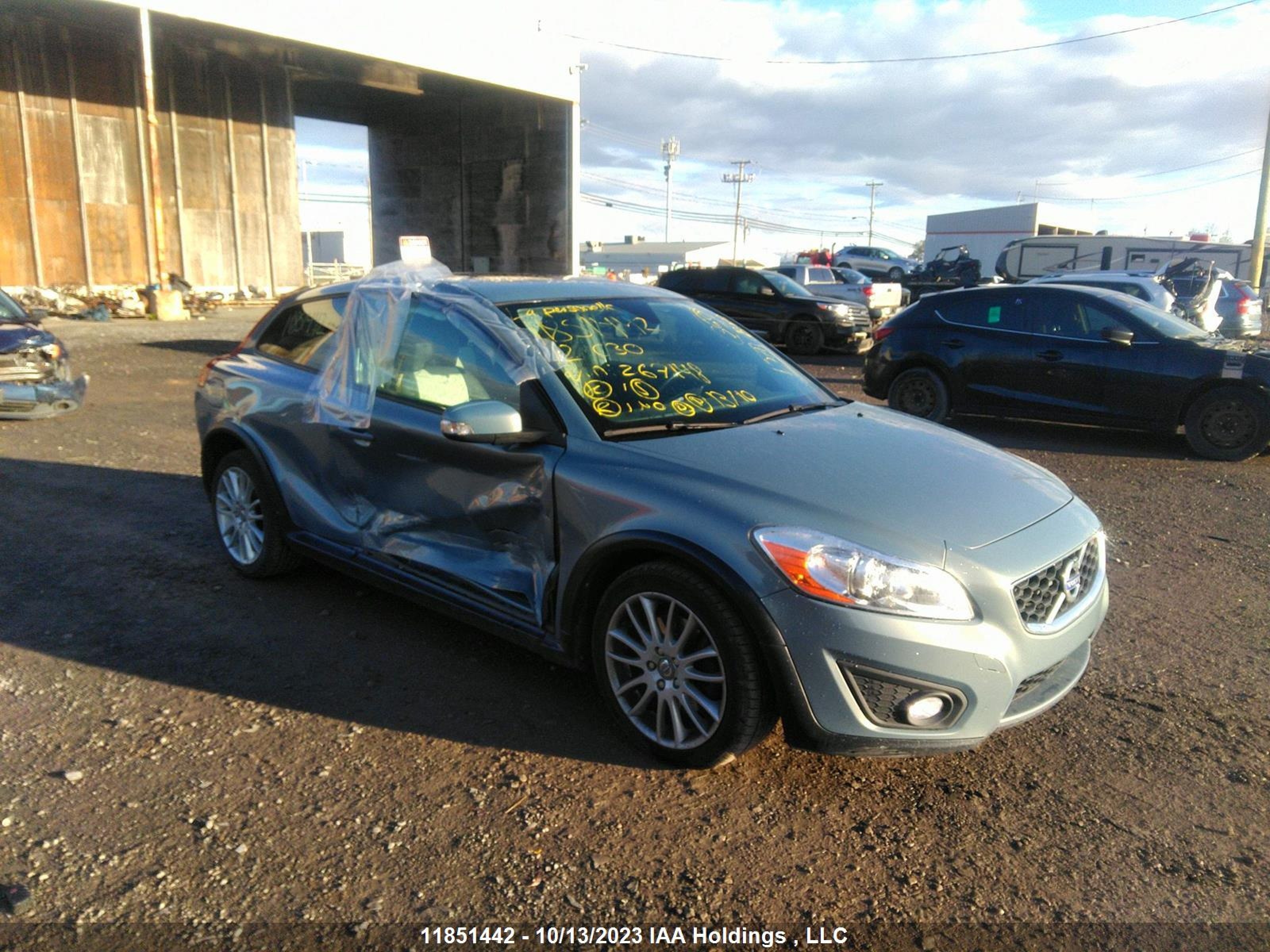 VOLVO C30 2012 yv1672mk5c2267148