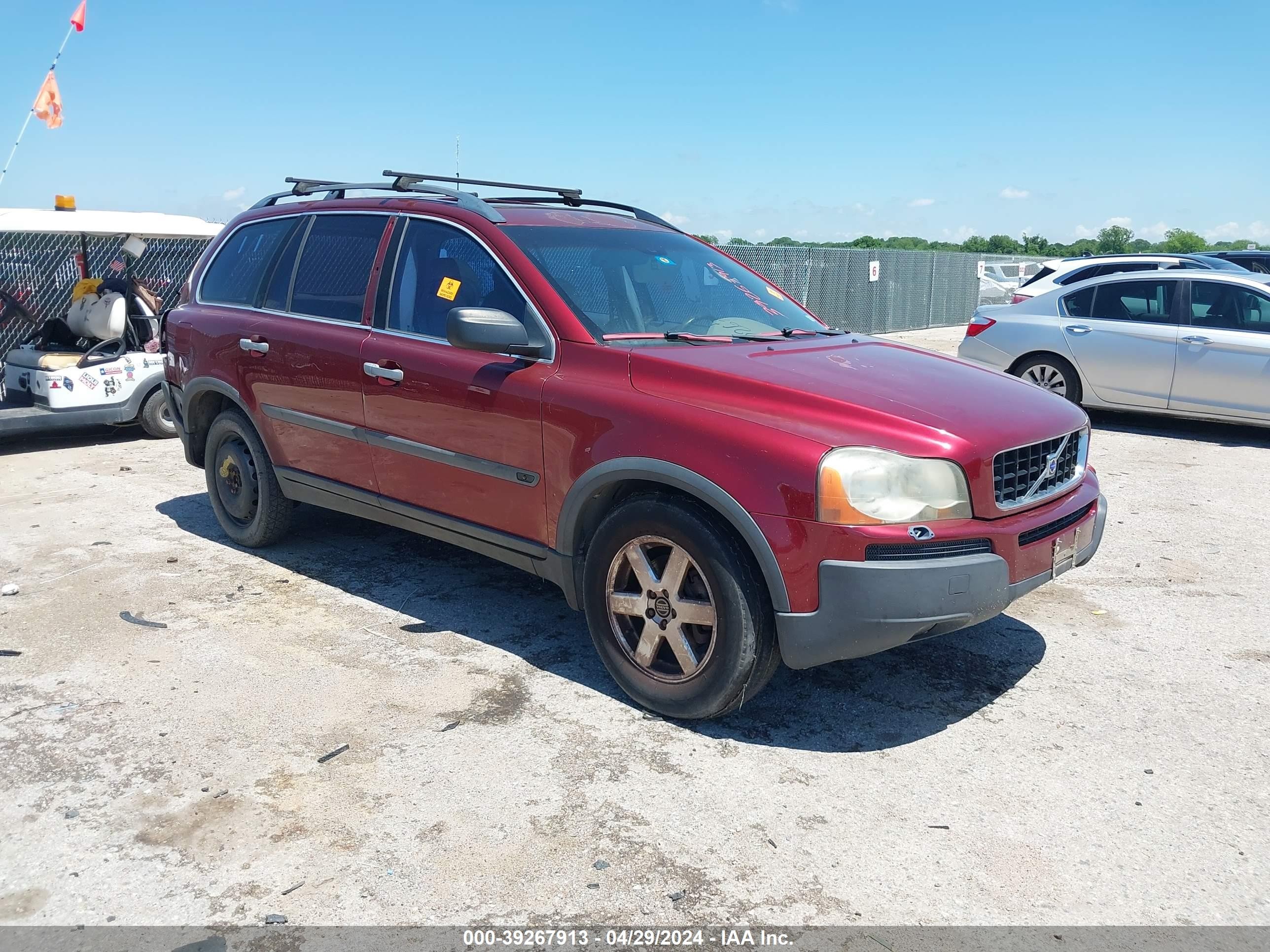 VOLVO XC90 2004 yv1cy59h841124118