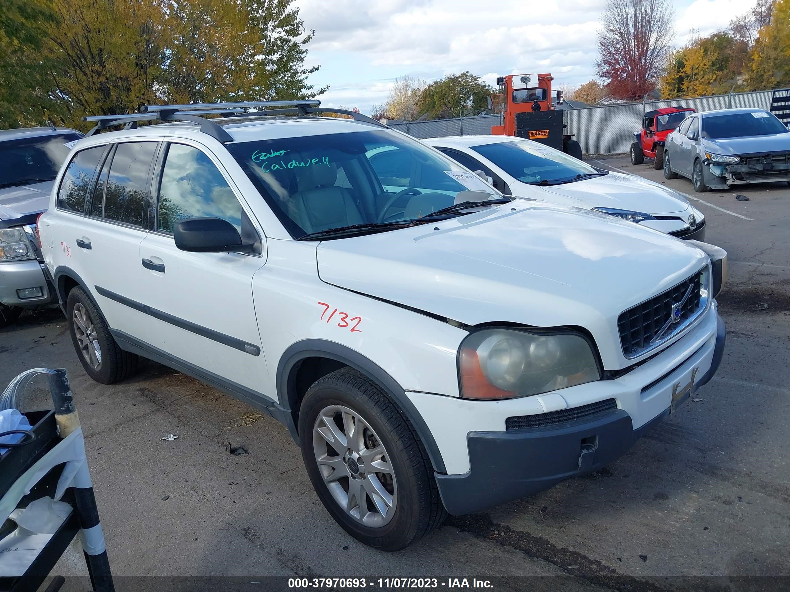 VOLVO XC90 2004 yv1cz59hx41125008