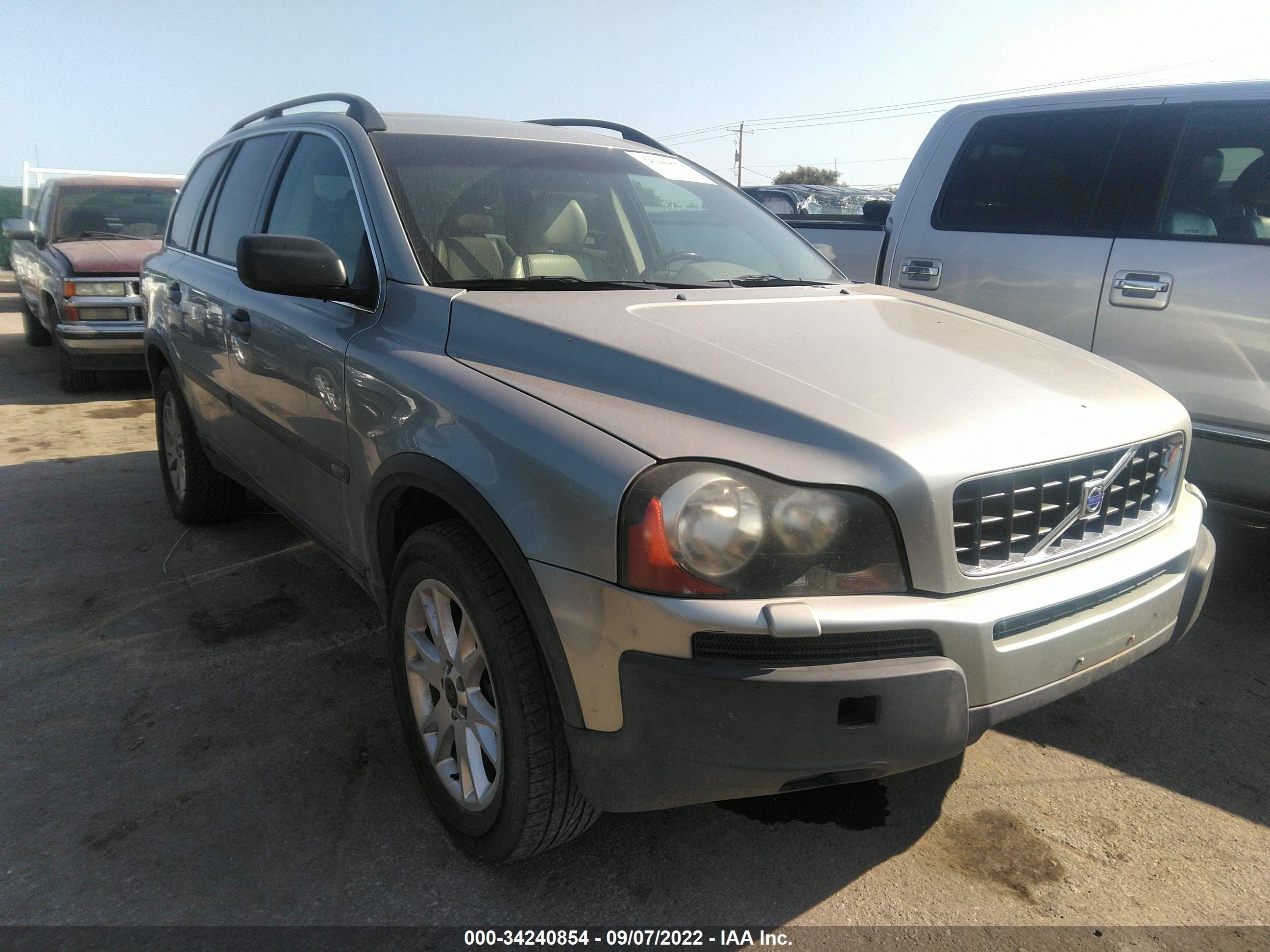 VOLVO XC90 2003 yv1cz91h431004315