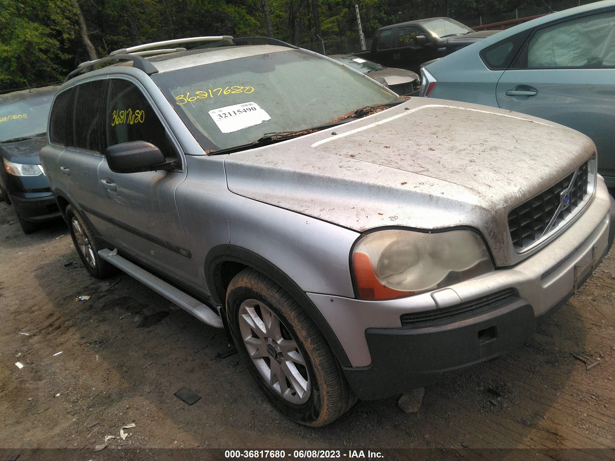 VOLVO XC90 2004 yv1cz91h541046994