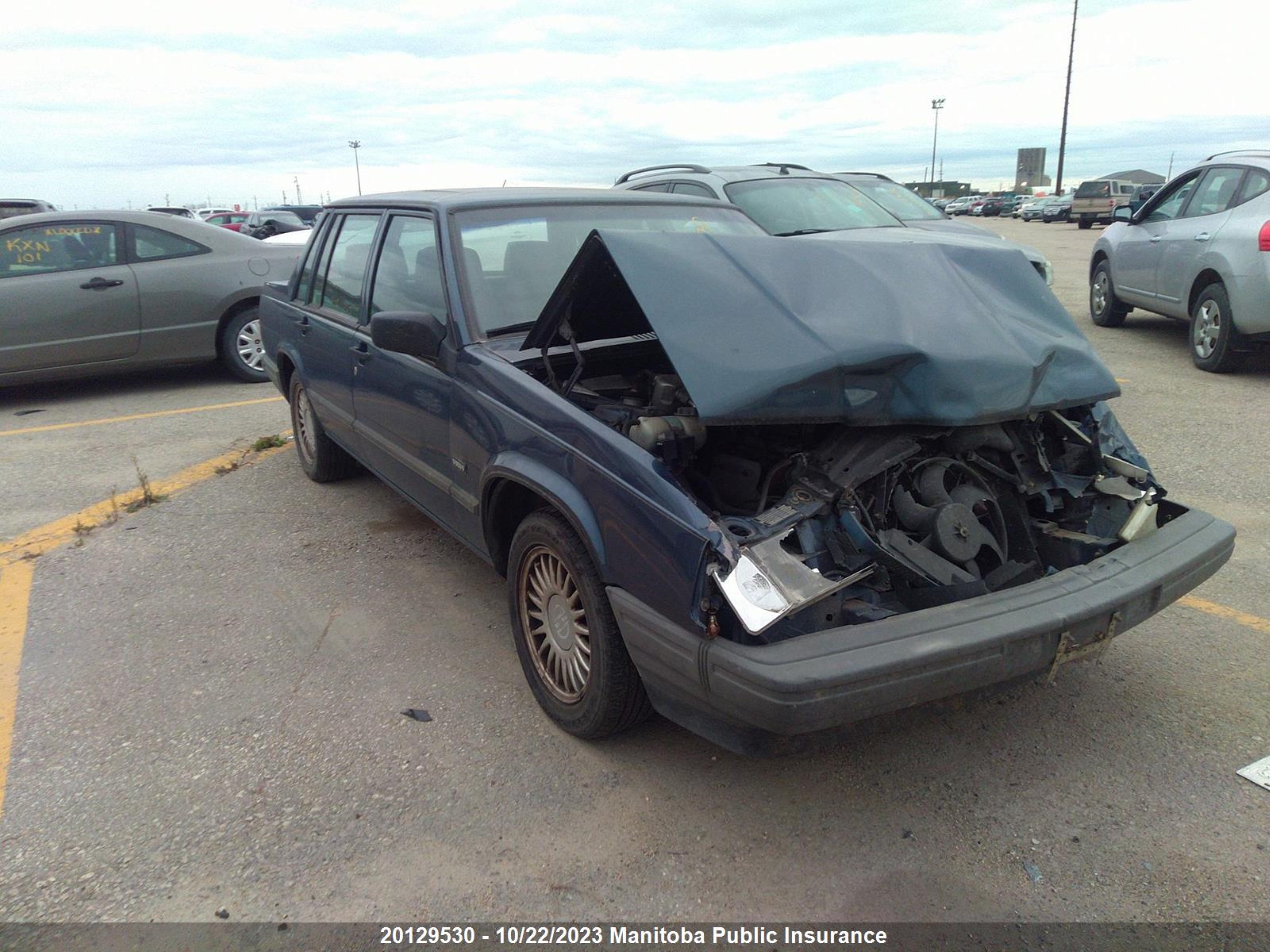 VOLVO 740 1991 yv1fx8846m2515231