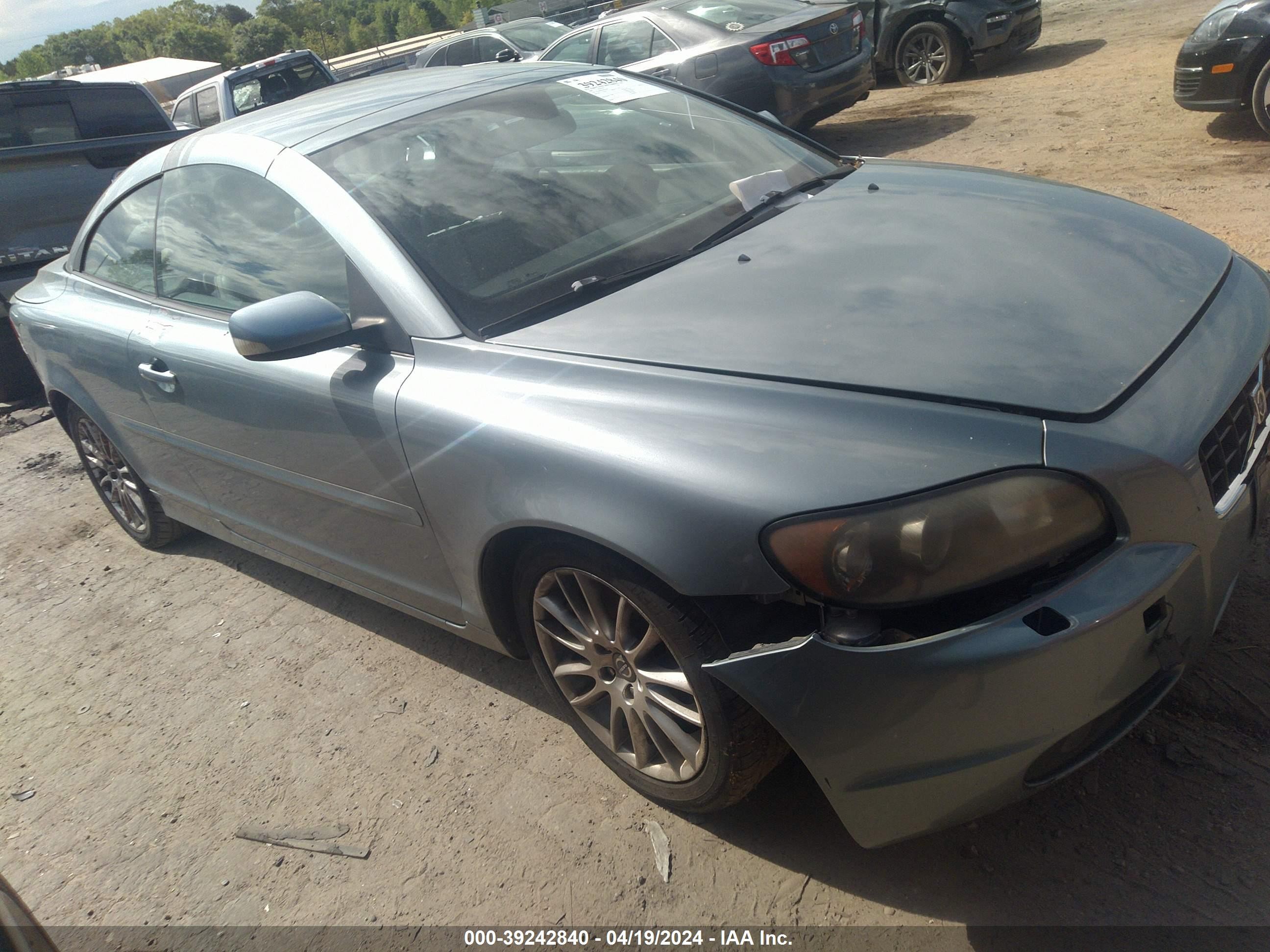 VOLVO C70 2007 yv1mc68267j017708