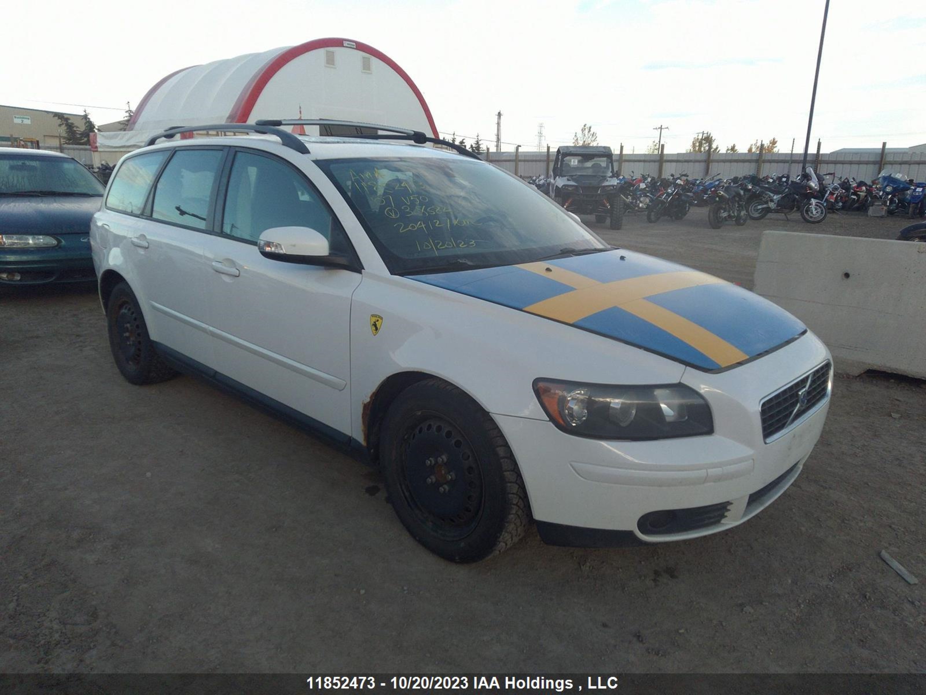 VOLVO V50 2007 yv1mj682872308582