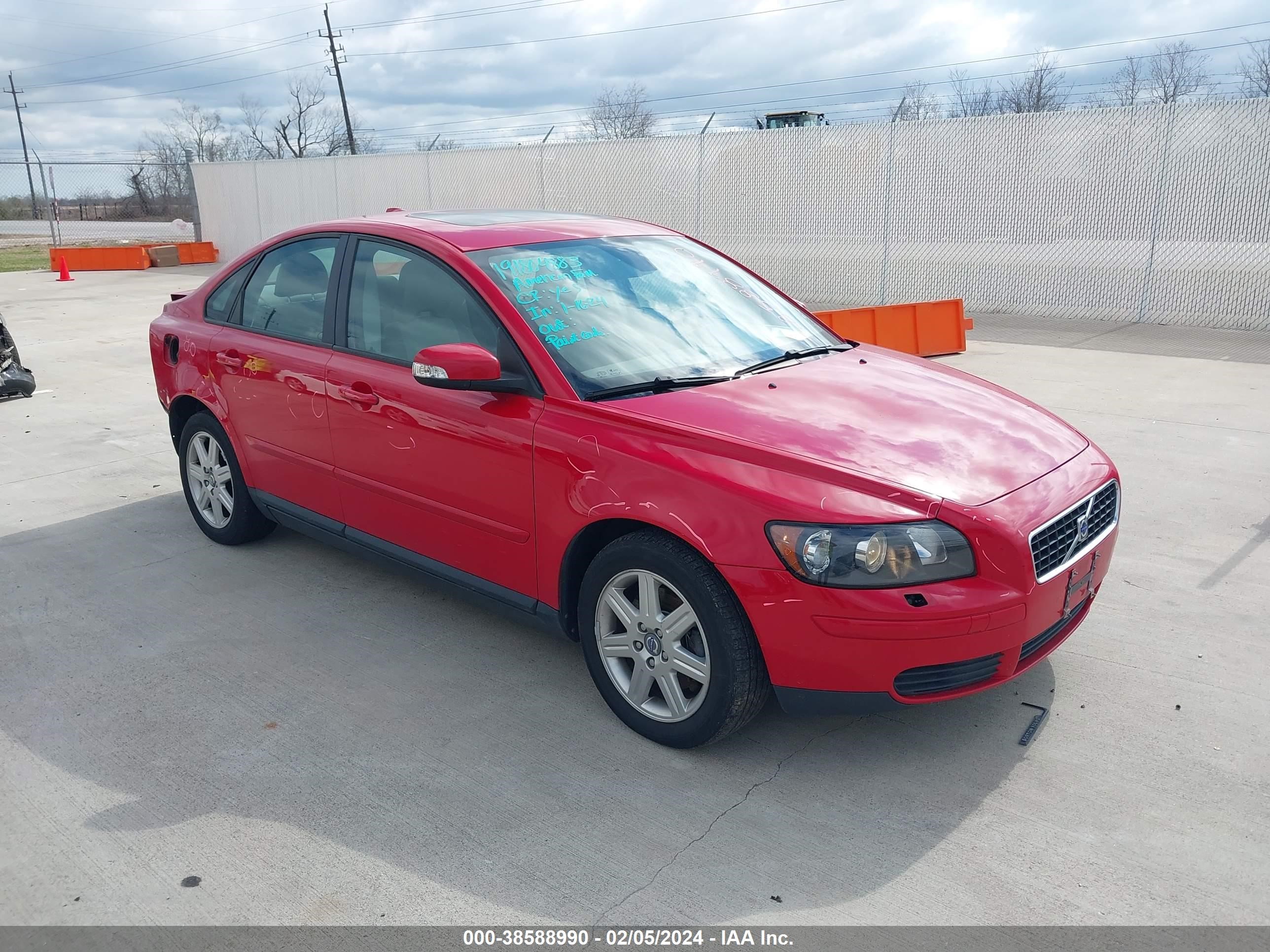 VOLVO S40 2007 yv1ms382672307247