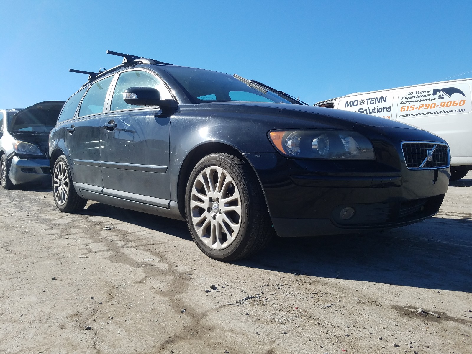 VOLVO V50 2007 yv1mw382x72313394