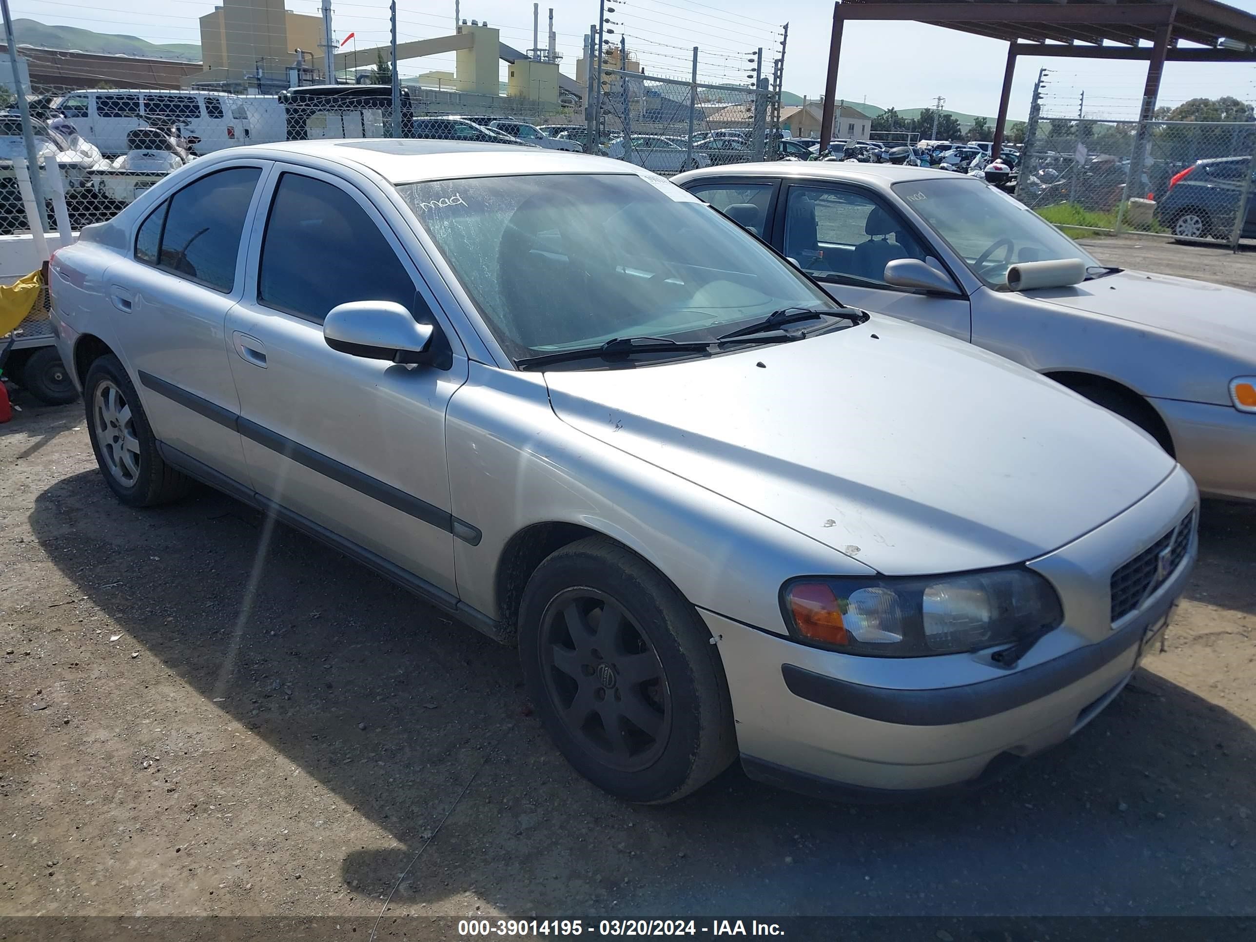 VOLVO S60 2002 yv1rh58d622109553