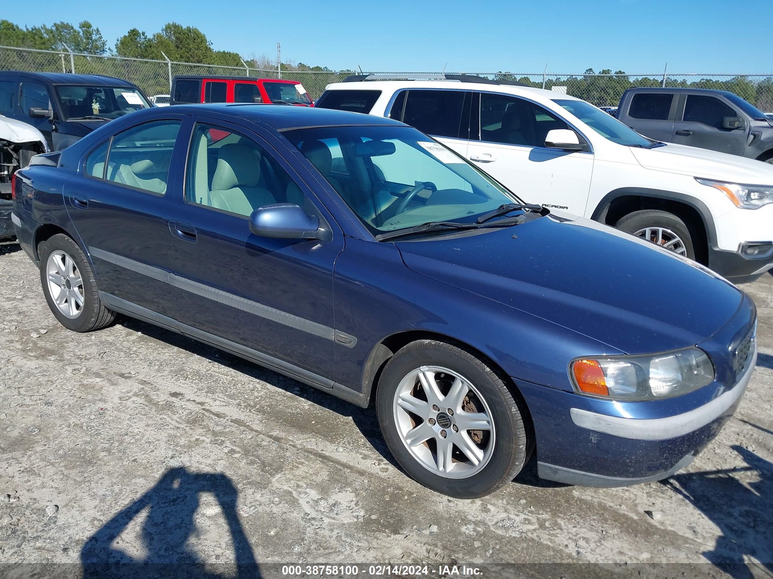 VOLVO S60 2002 yv1rs61r222150677